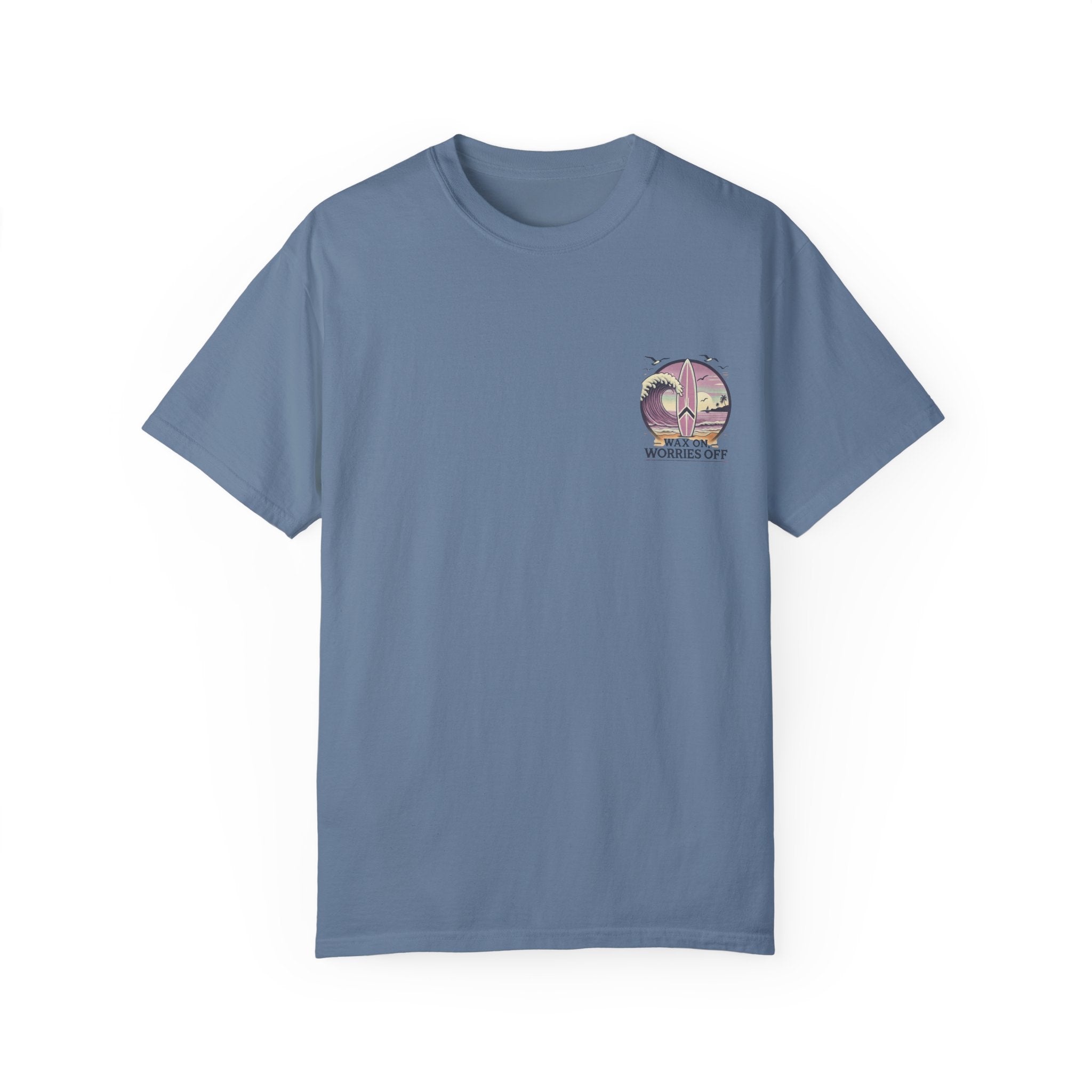 Wave Crest 'Wax On' Relaxed Tee - Clamshell Pink