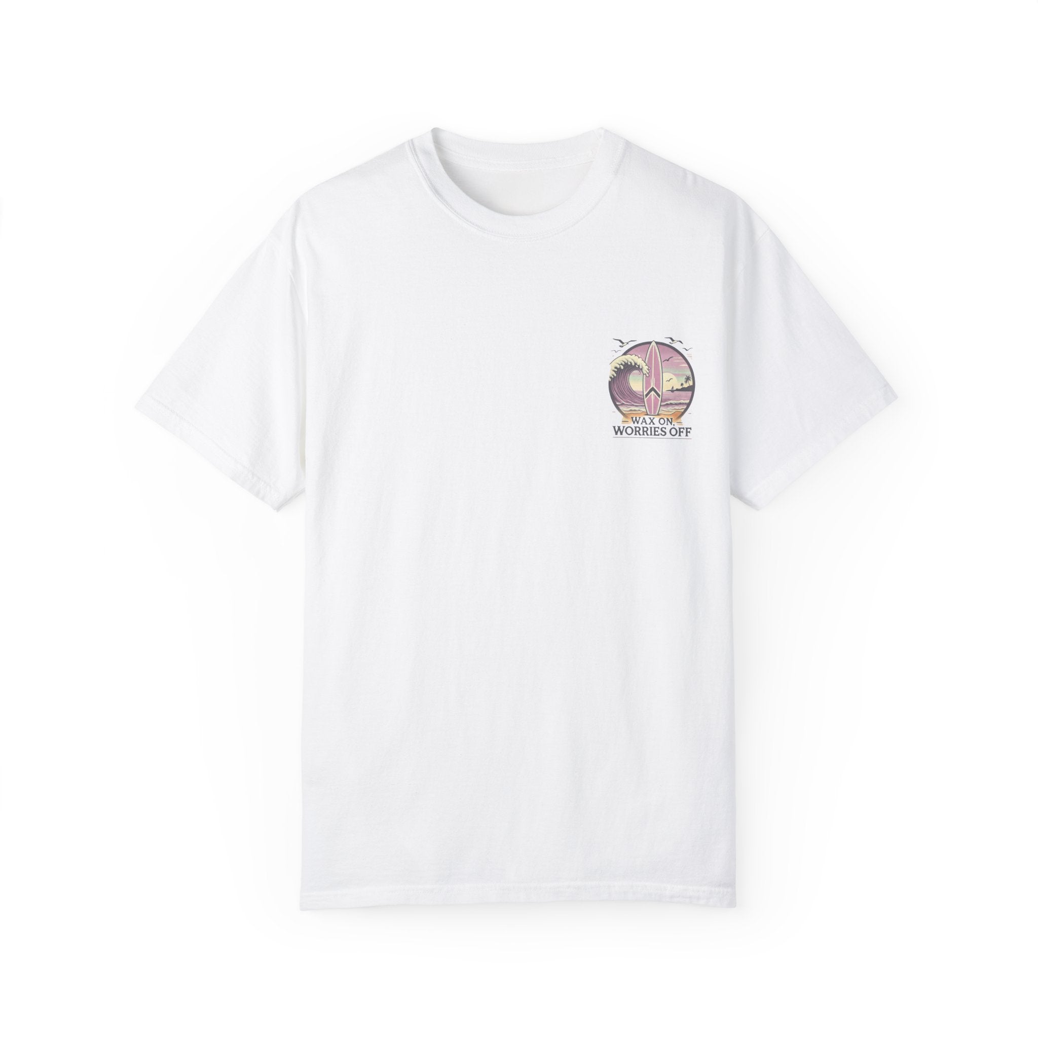 Wave Crest 'Wax On' Relaxed Tee - Clamshell Pink