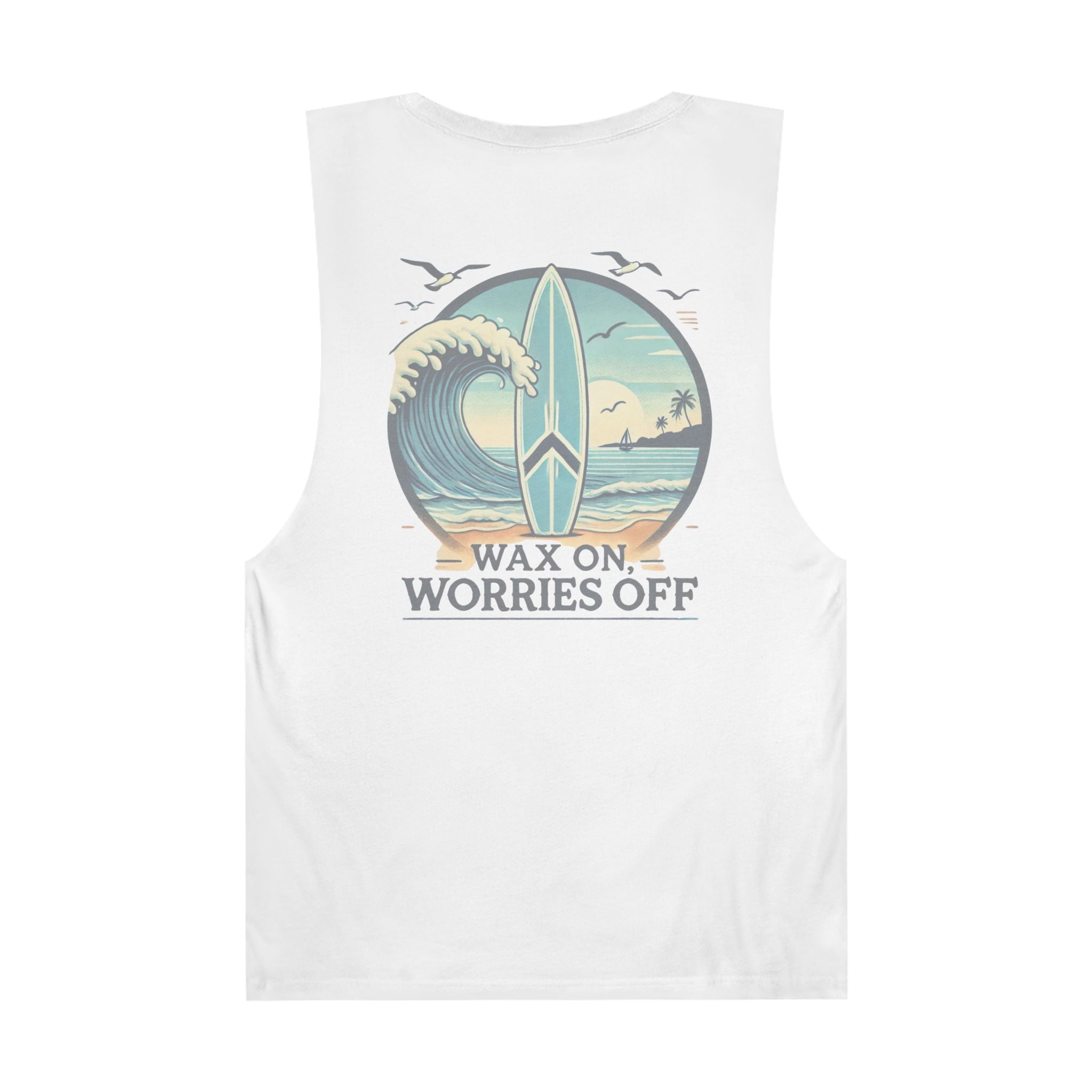 Wave Crest 'Wax On' Chill Tank - Acapulco Green