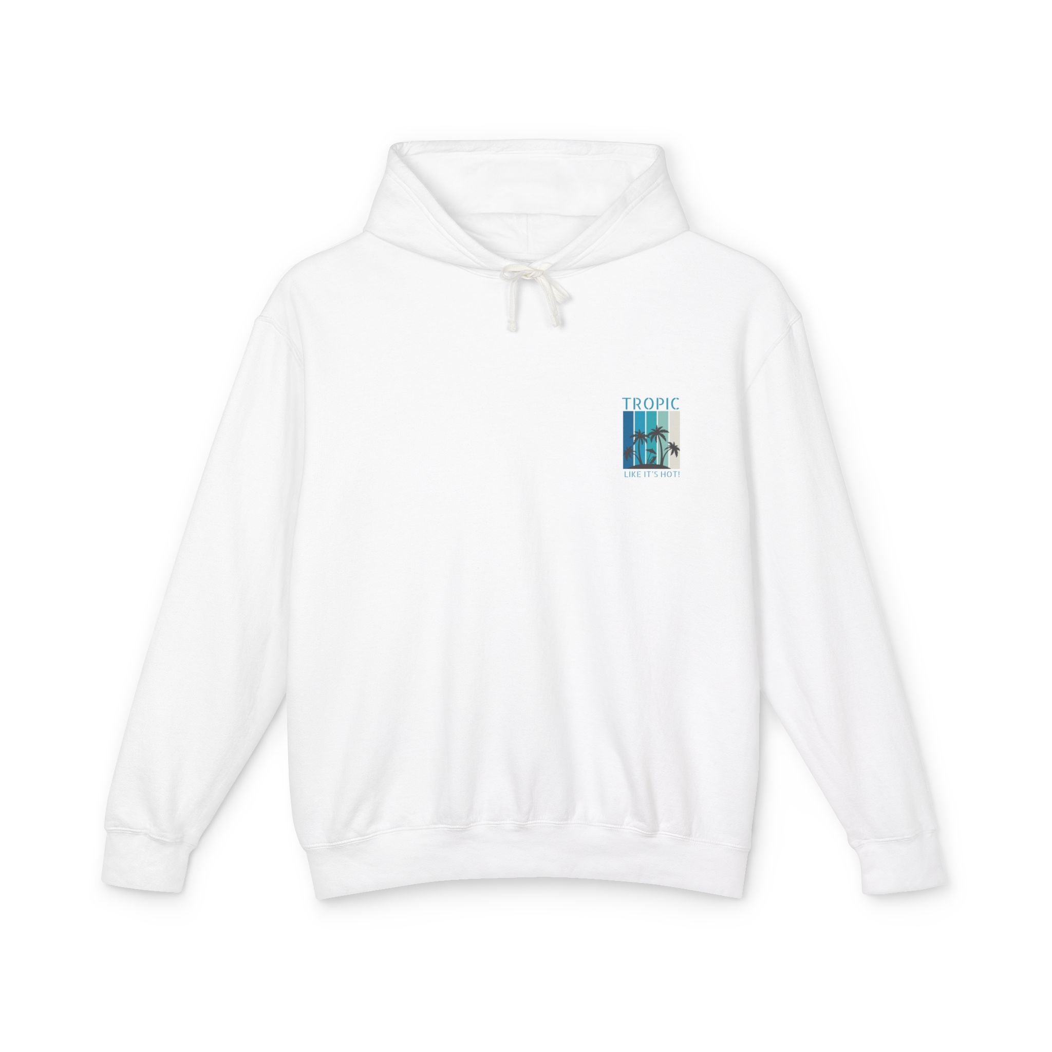 Tropic Panels Hoodie - Big Blue Sky