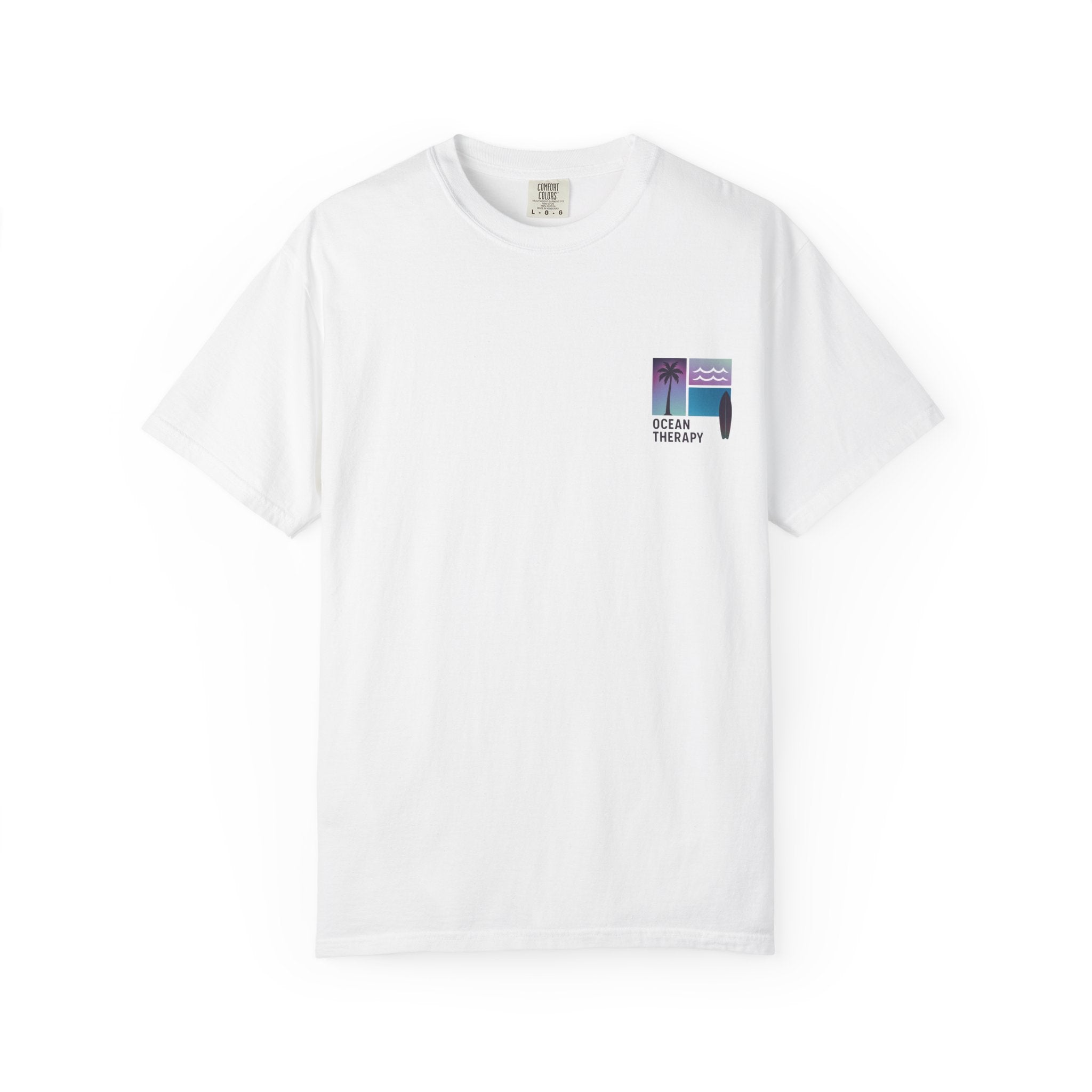 Ocean Therapy Relaxed Tee - Beach Block Purple