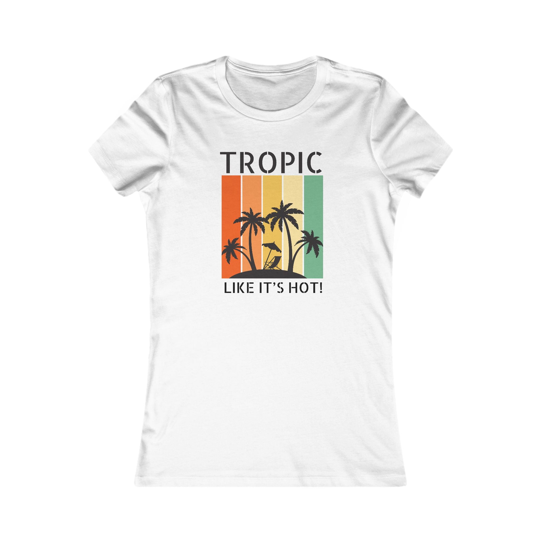 Tropic Panels Favorite Tee - Rainbow Sunset