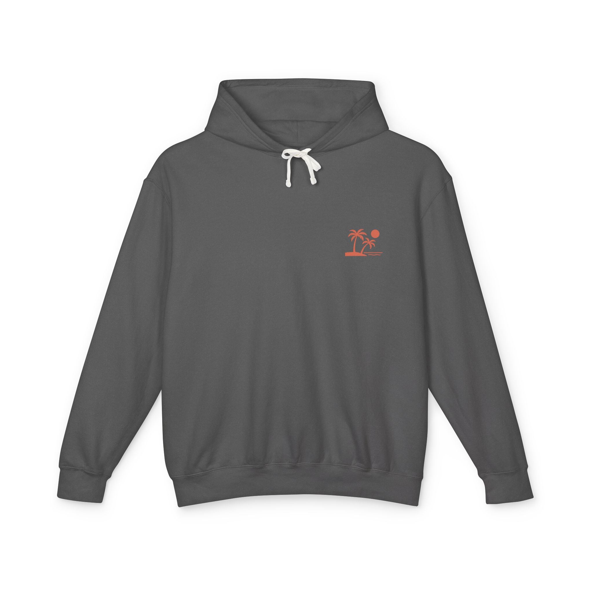 Tropic Beach 'Seas the Day' Hoodie - Sunset Orange