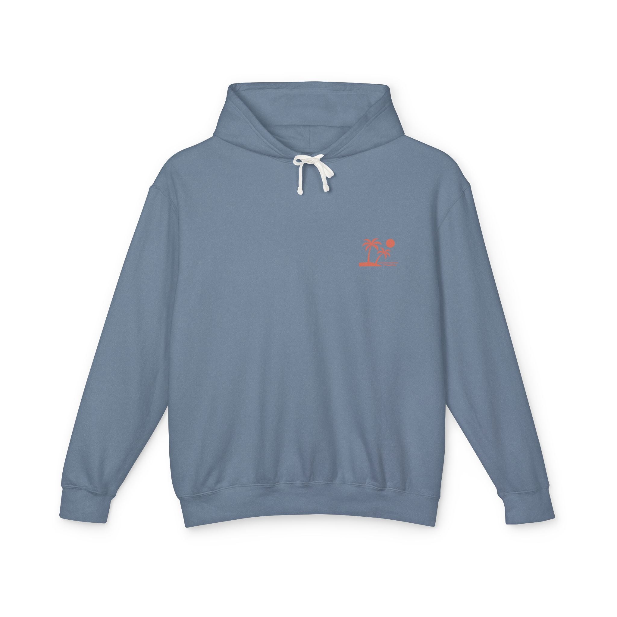 Tropic Beach 'Seas the Day' Hoodie - Sunset Orange
