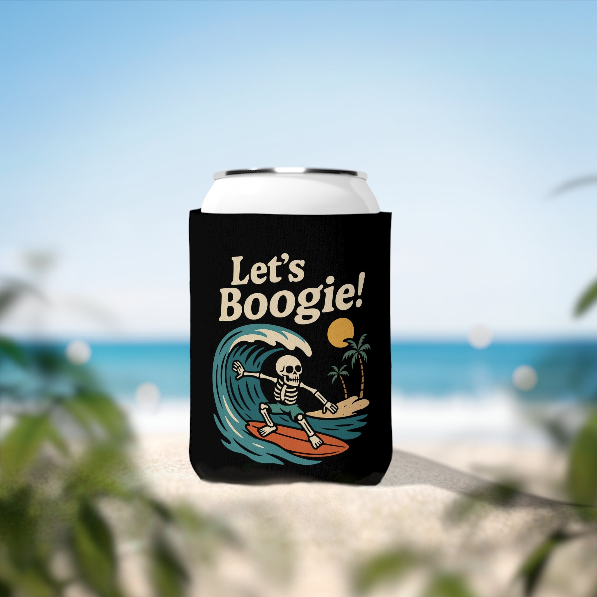 Skully 'Let's Boogie' Can Cooler