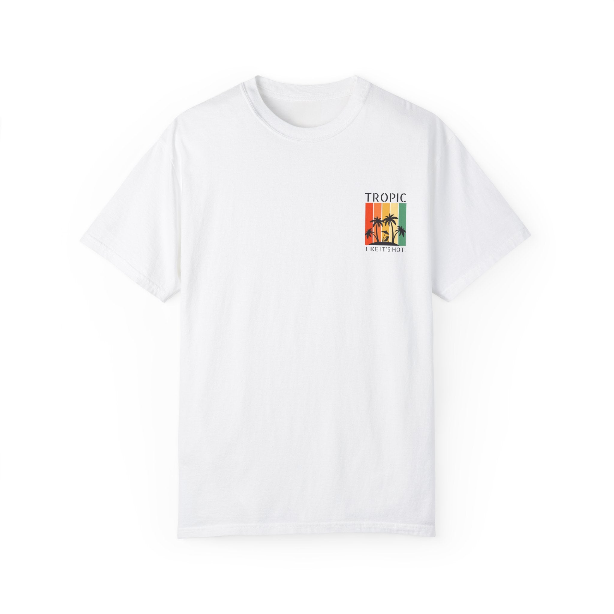 Tropic Panels Relaxed Tee - Rainbow Sunset