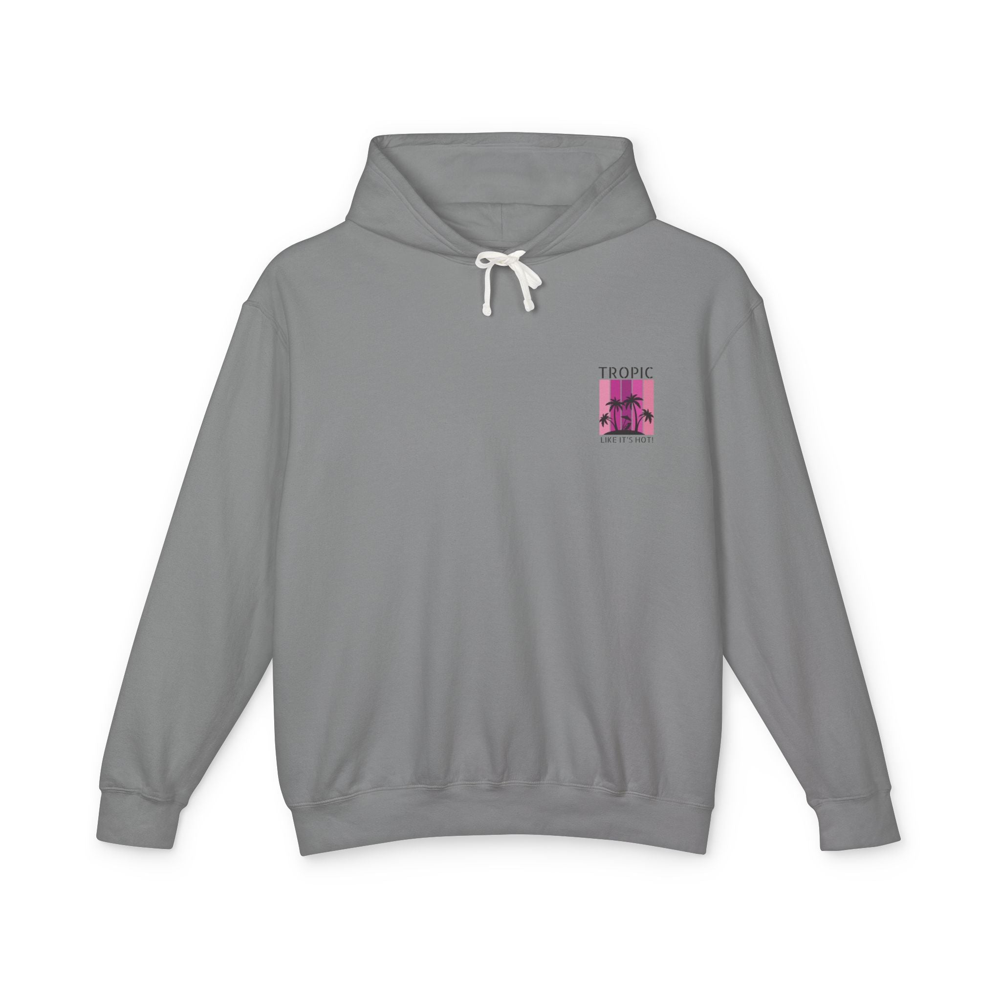 Tropic Panels Hoodie - Hot Summer Pink