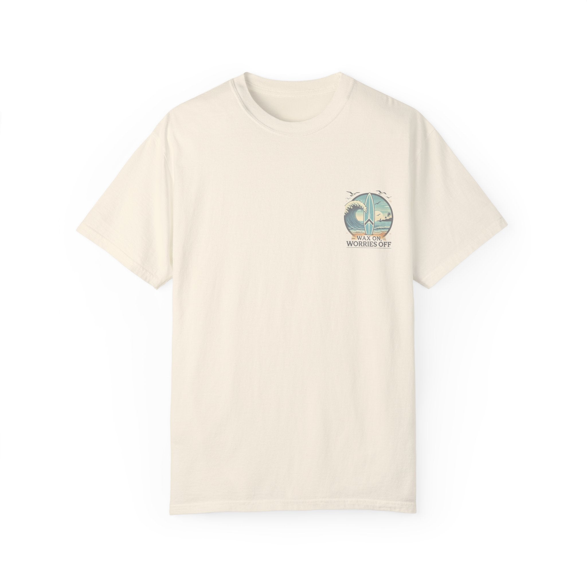Wave Crest 'Wax On' Relaxed Tee - Acapulco Green