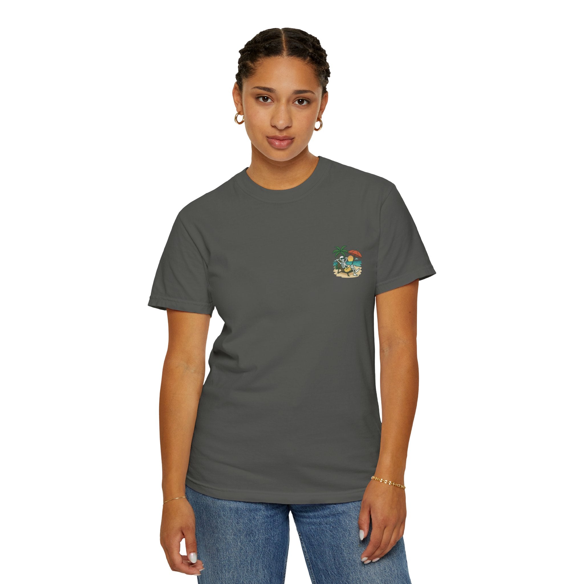 Skully 'Resting Beach Face' Relaxed Tee - Classic