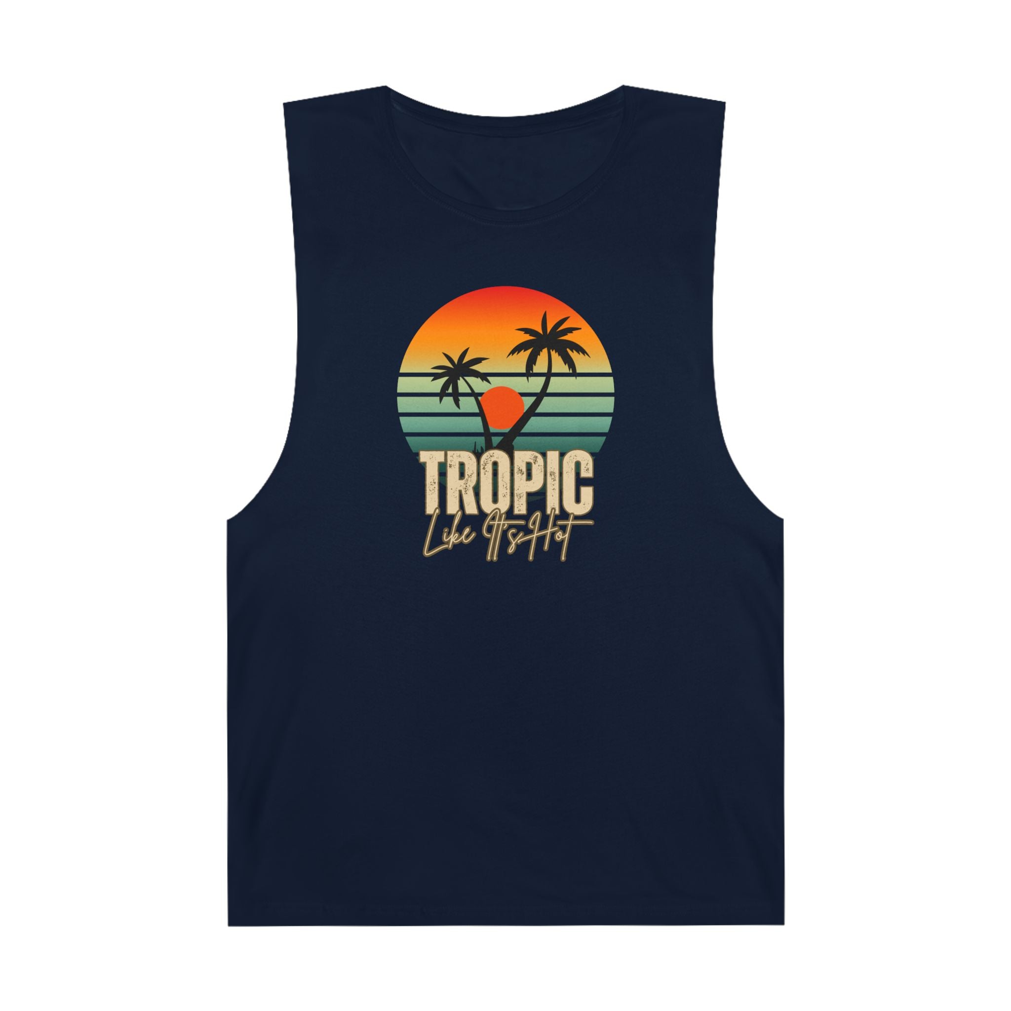 'Tropic Like It's Hot' Sunset Chill Tank