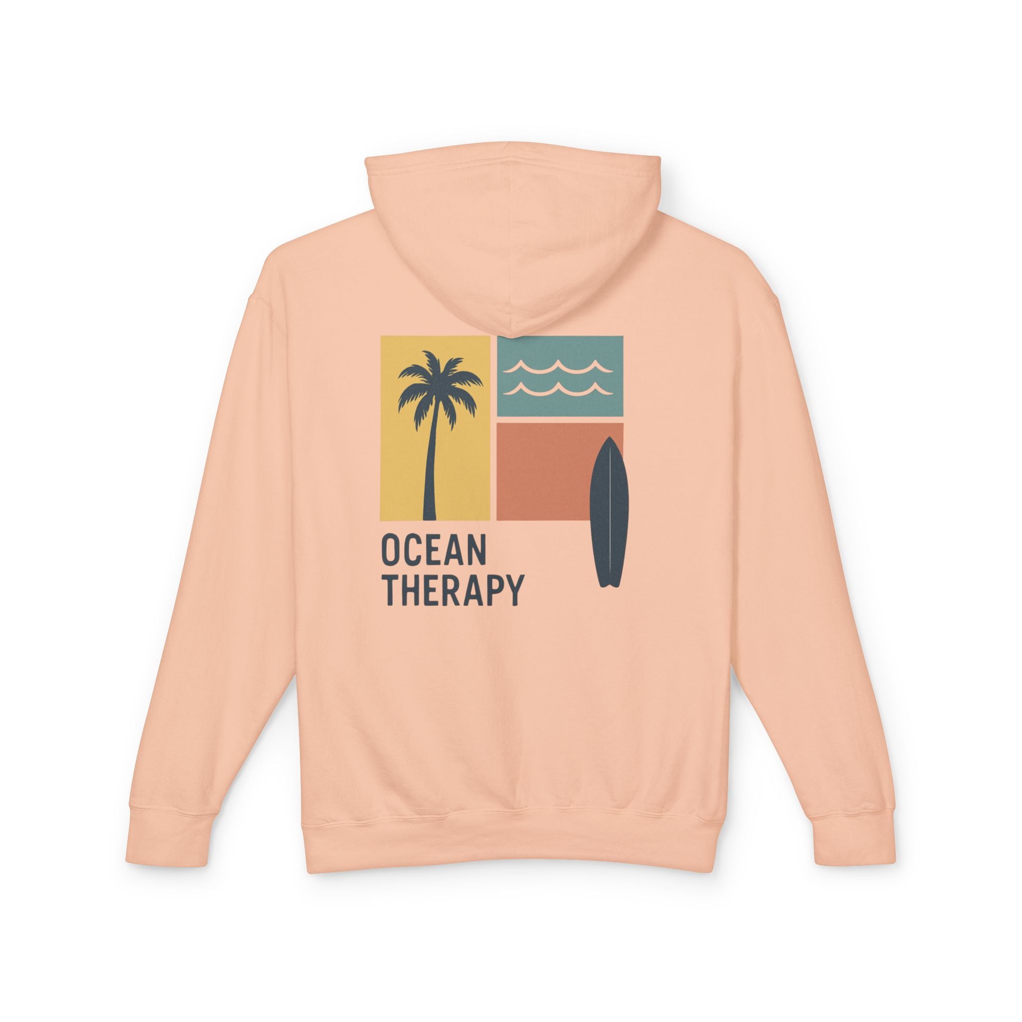 Ocean Therapy Hoodie - Beach Block Golden Hour