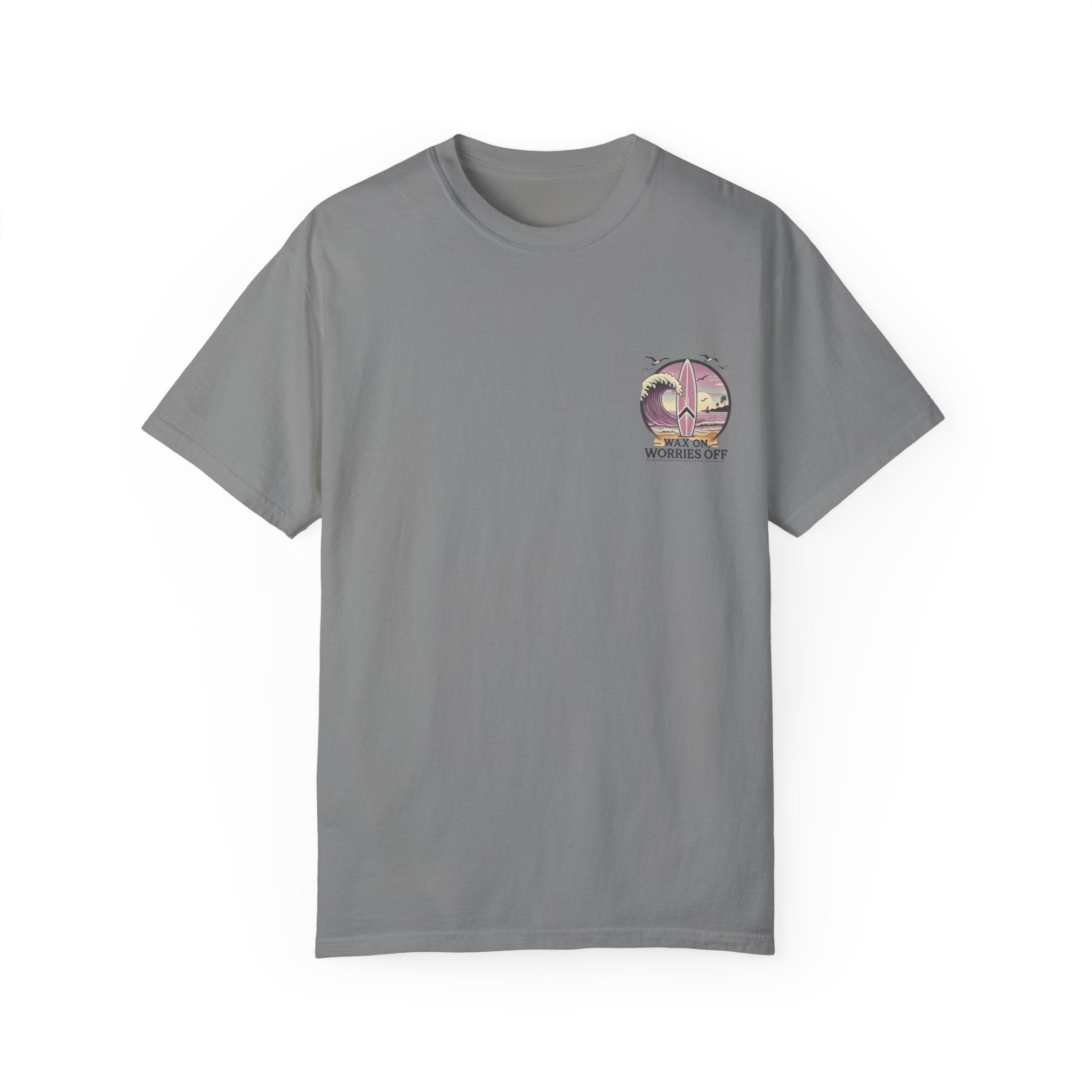 Wave Crest 'Wax On' Relaxed Tee - Clamshell Pink