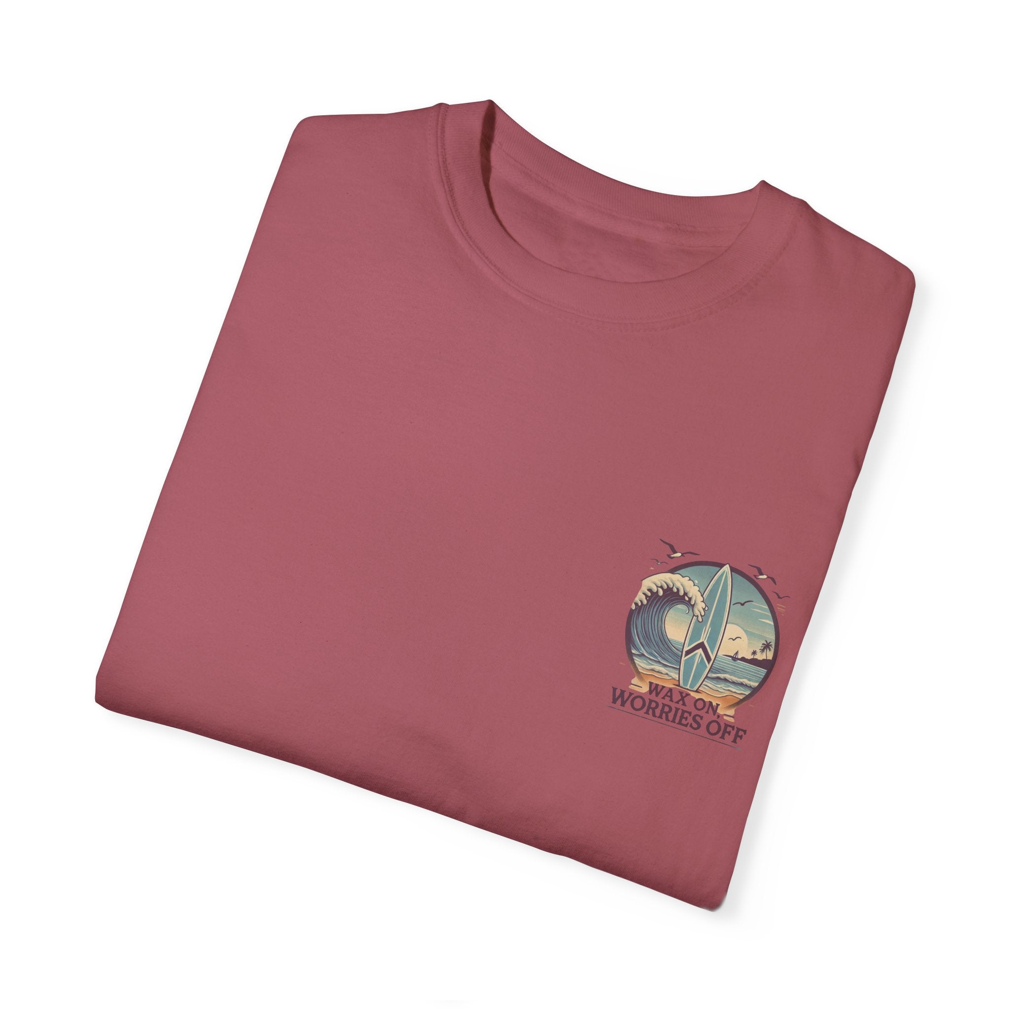 Wave Crest 'Wax On' Relaxed Tee - Acapulco Green