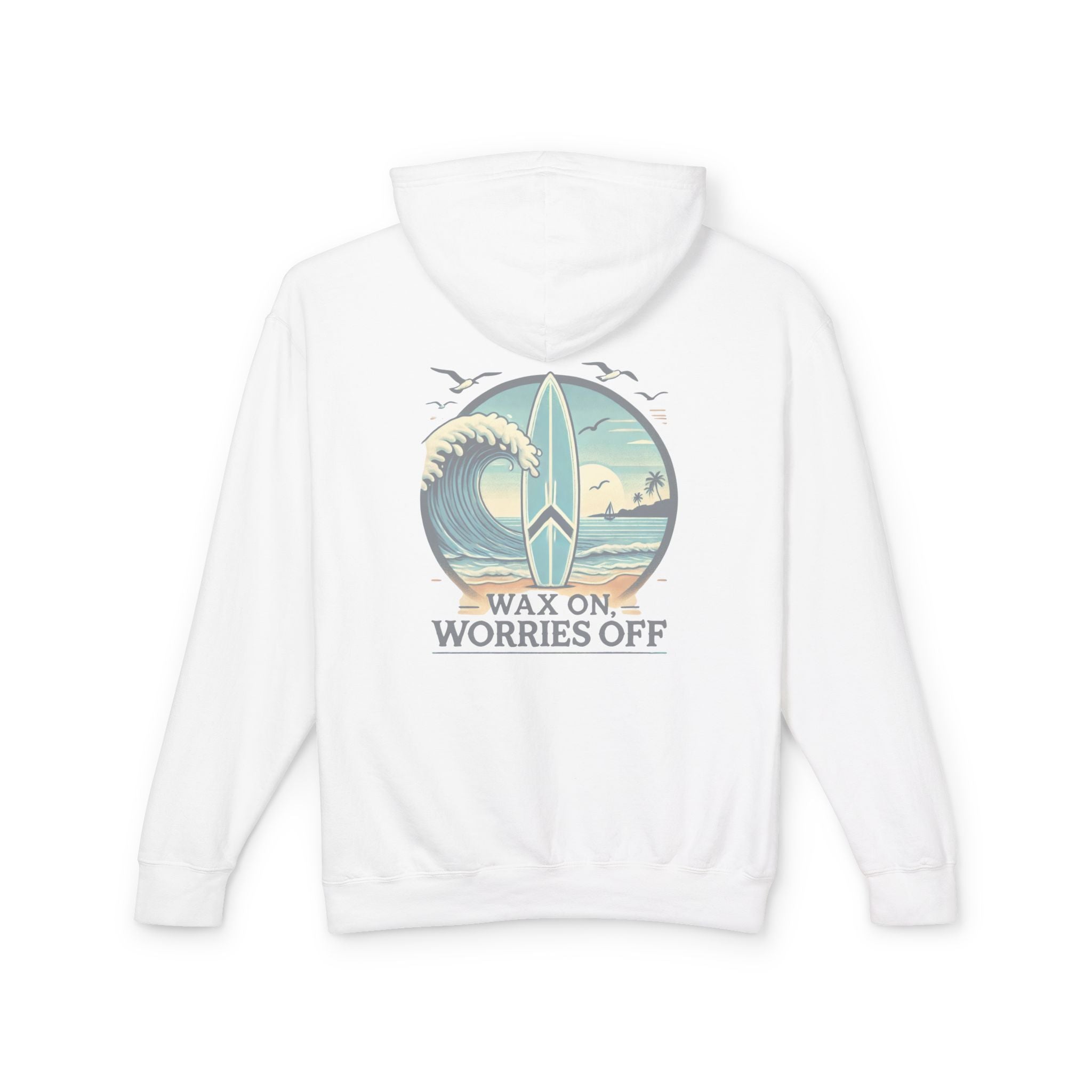 Wave Crest 'Wax On' Hoodie - Acapulco Green
