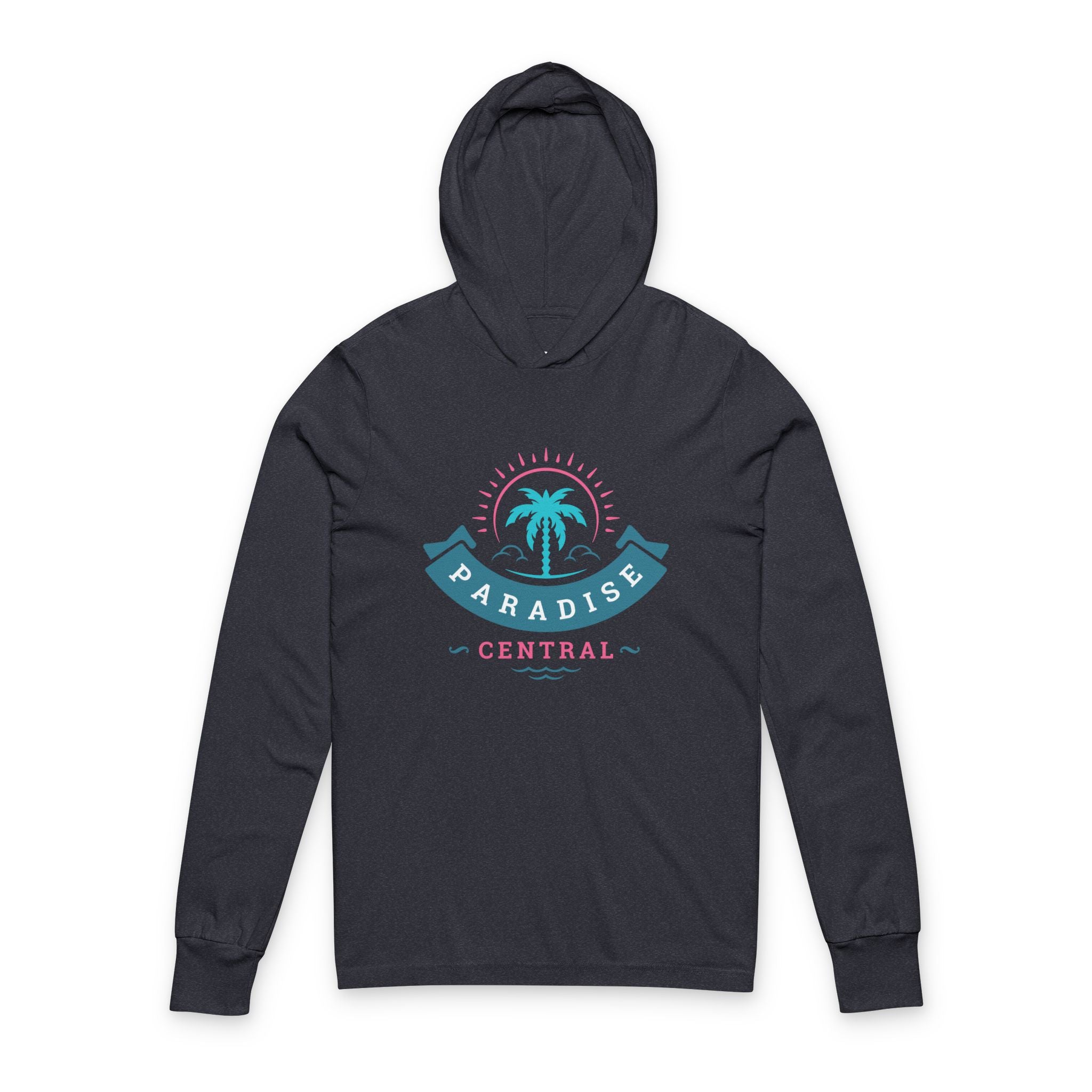 Paradise Central Long Sleeve Hooded Tee