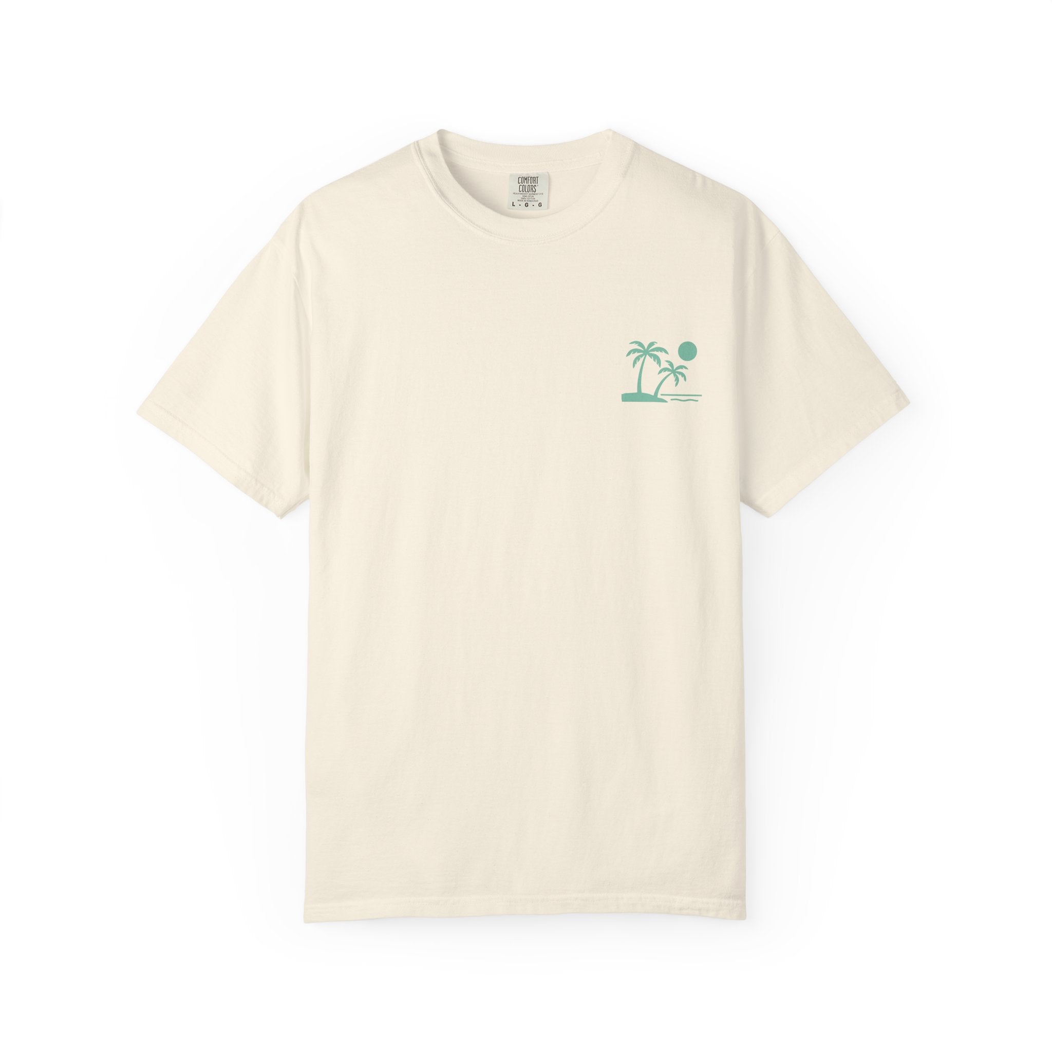 Tropic Beach 'Seas the Day' Relaxed Tee - Seafoam Green