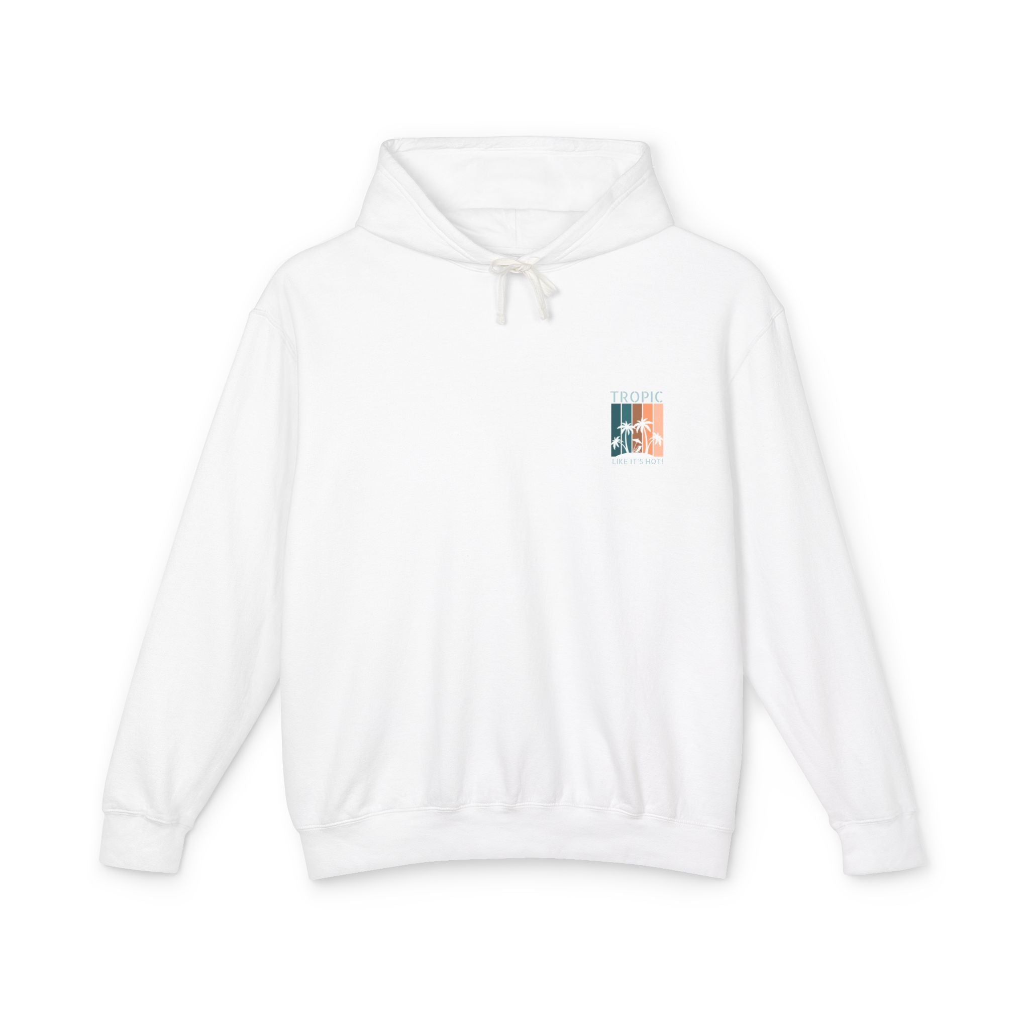 Tropic Panels Hoodie - Peaches & Cream