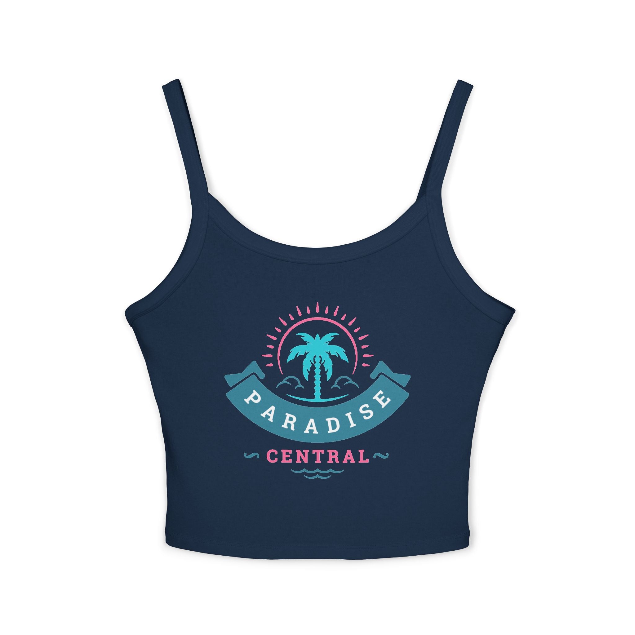 Paradise Central Spaghetti Strap Tank