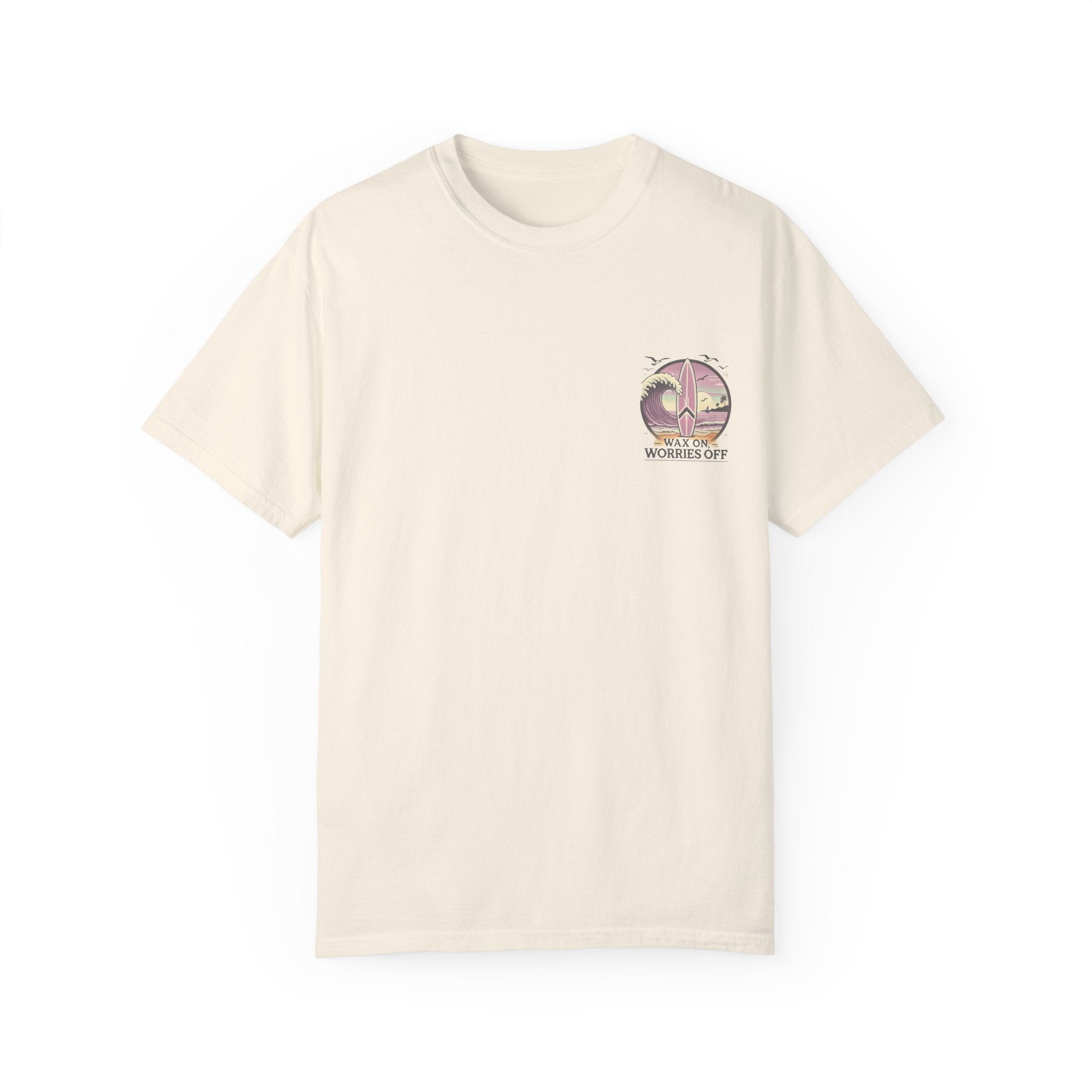Wave Crest 'Wax On' Relaxed Tee - Clamshell Pink