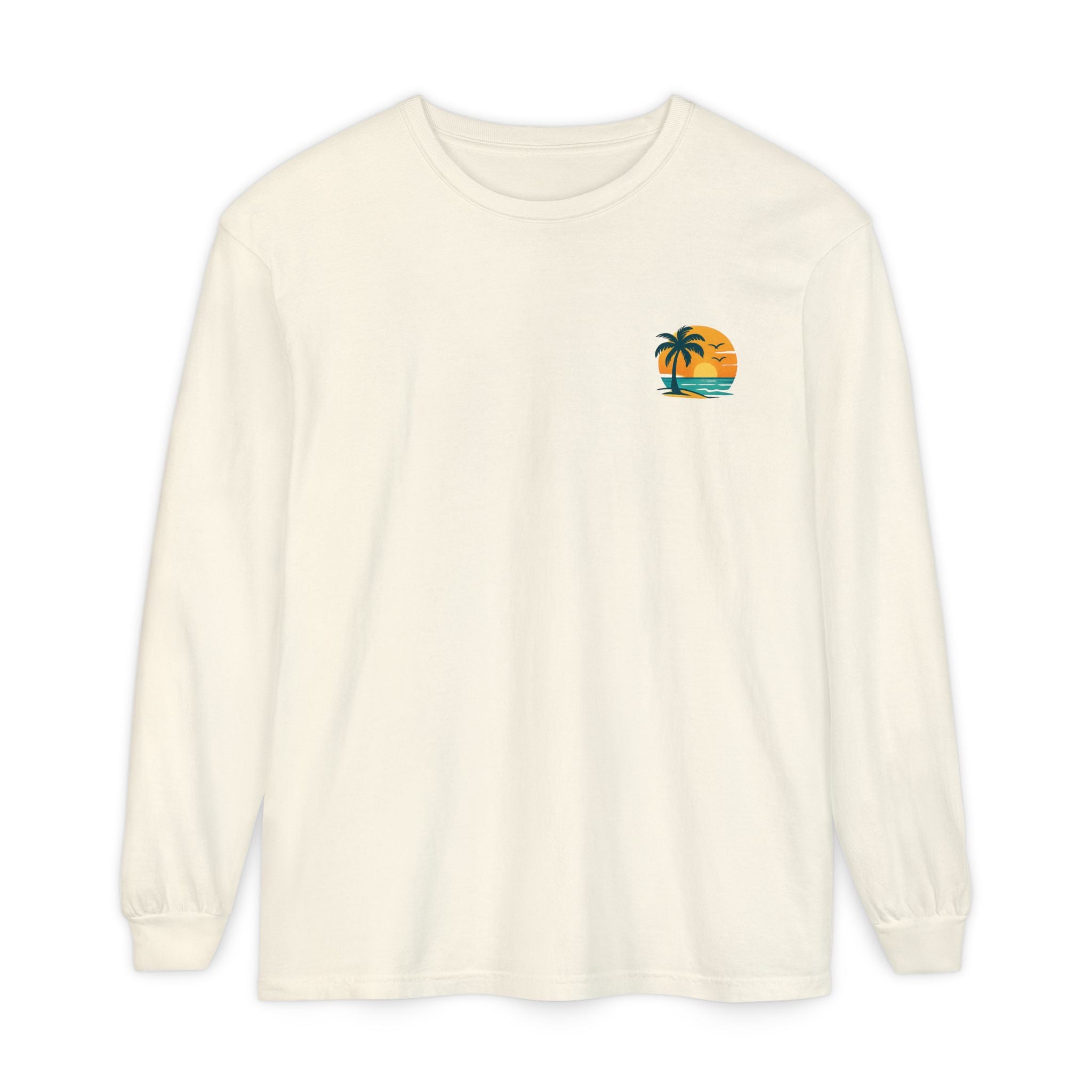 Ocean Therapy Long Sleeve Tee - Sand & Sea