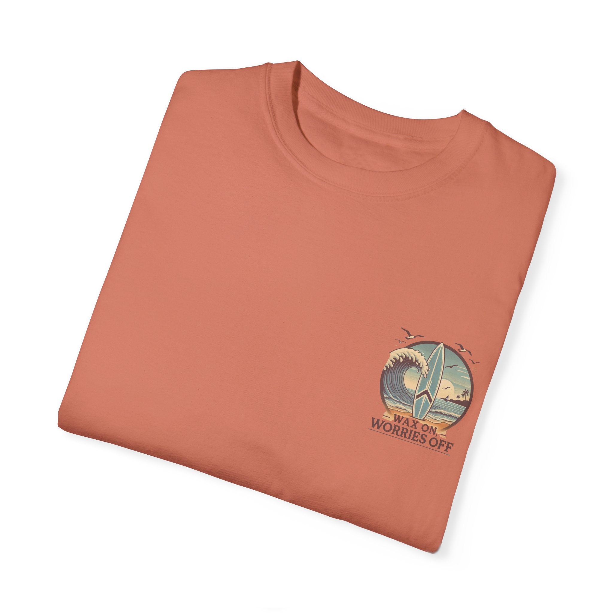 Wave Crest 'Wax On' Relaxed Tee - Acapulco Green