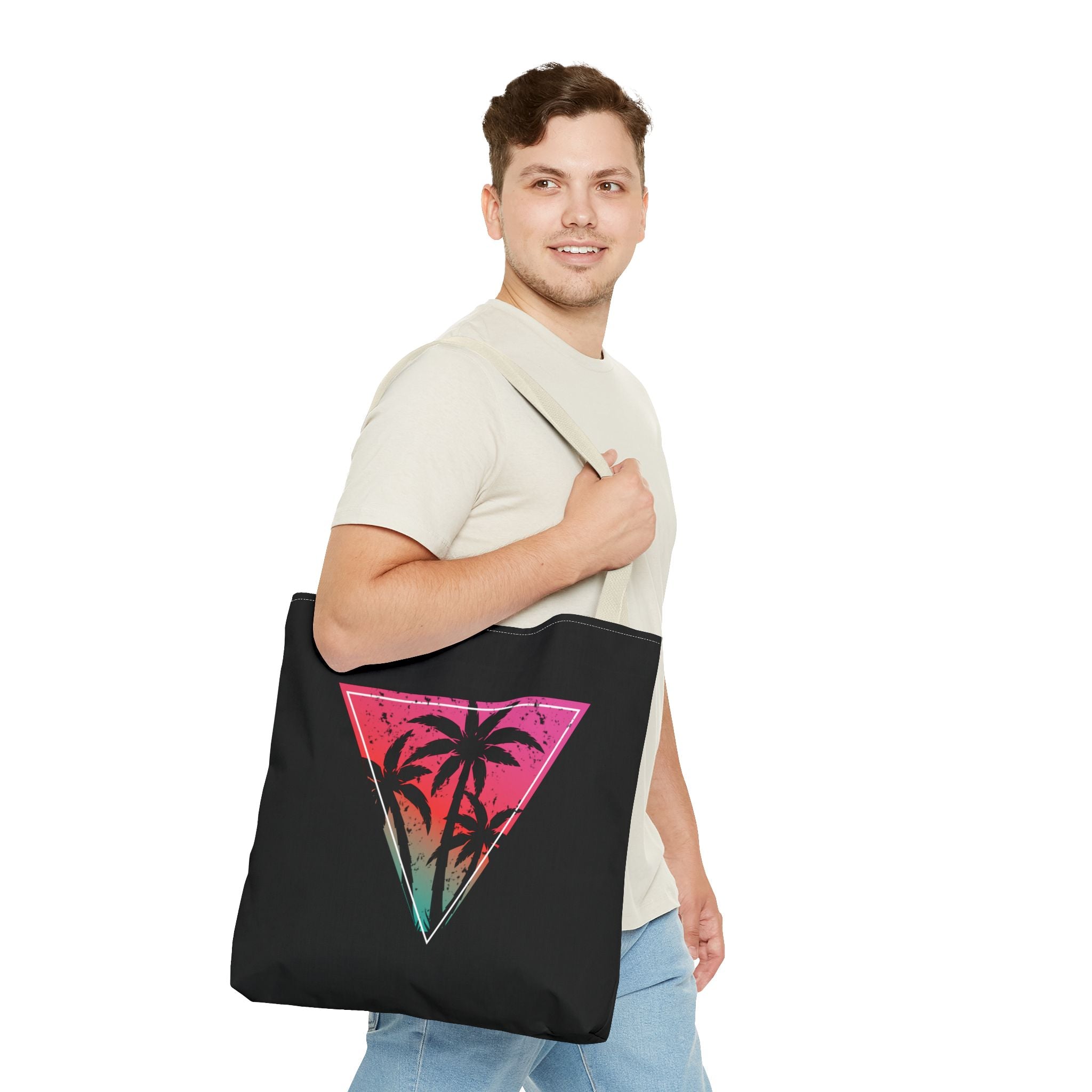 Watermelon Paradise Beach Canvas Tote - 18x18