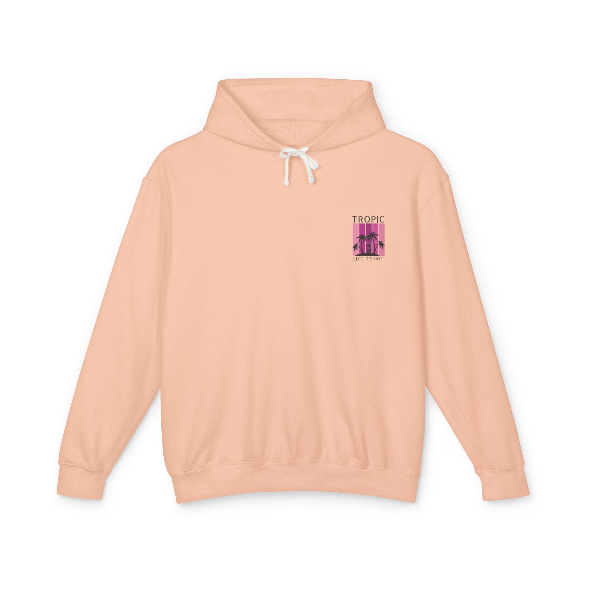 Tropic Panels Hoodie - Hot Summer Pink