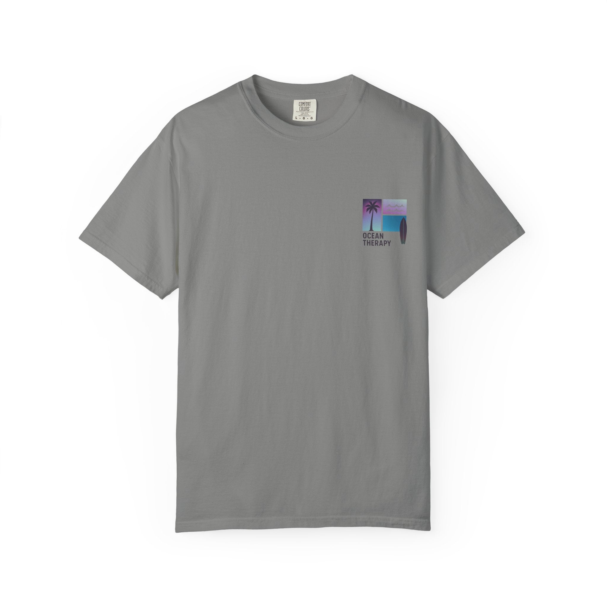 Ocean Therapy Relaxed Tee - Beach Block Purple