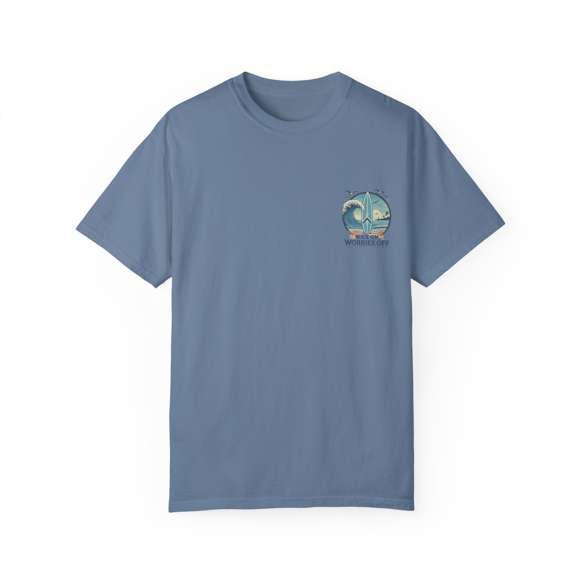 Wave Crest 'Wax On' Relaxed Tee - Acapulco Green