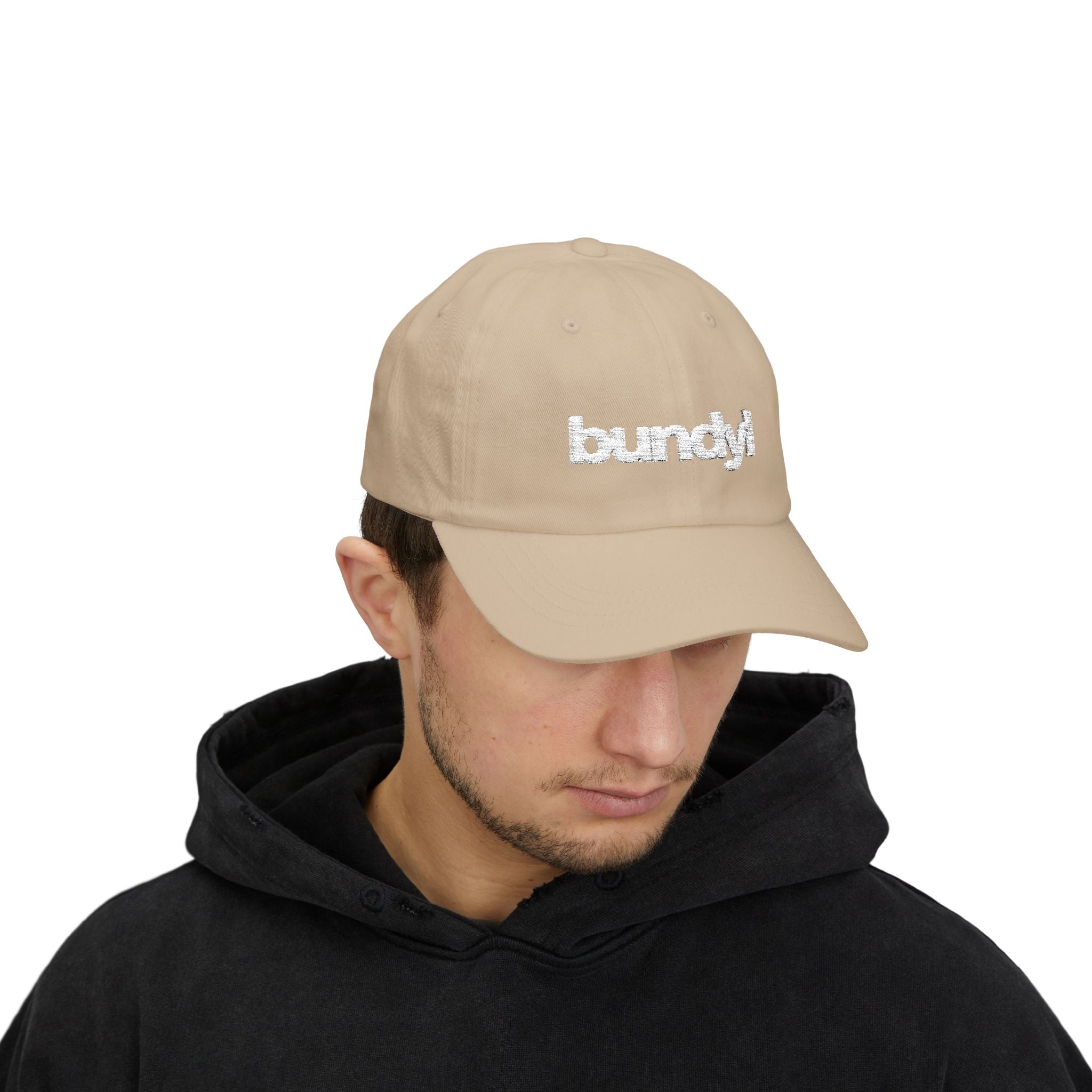 bundyl Classic Dad Cap - White