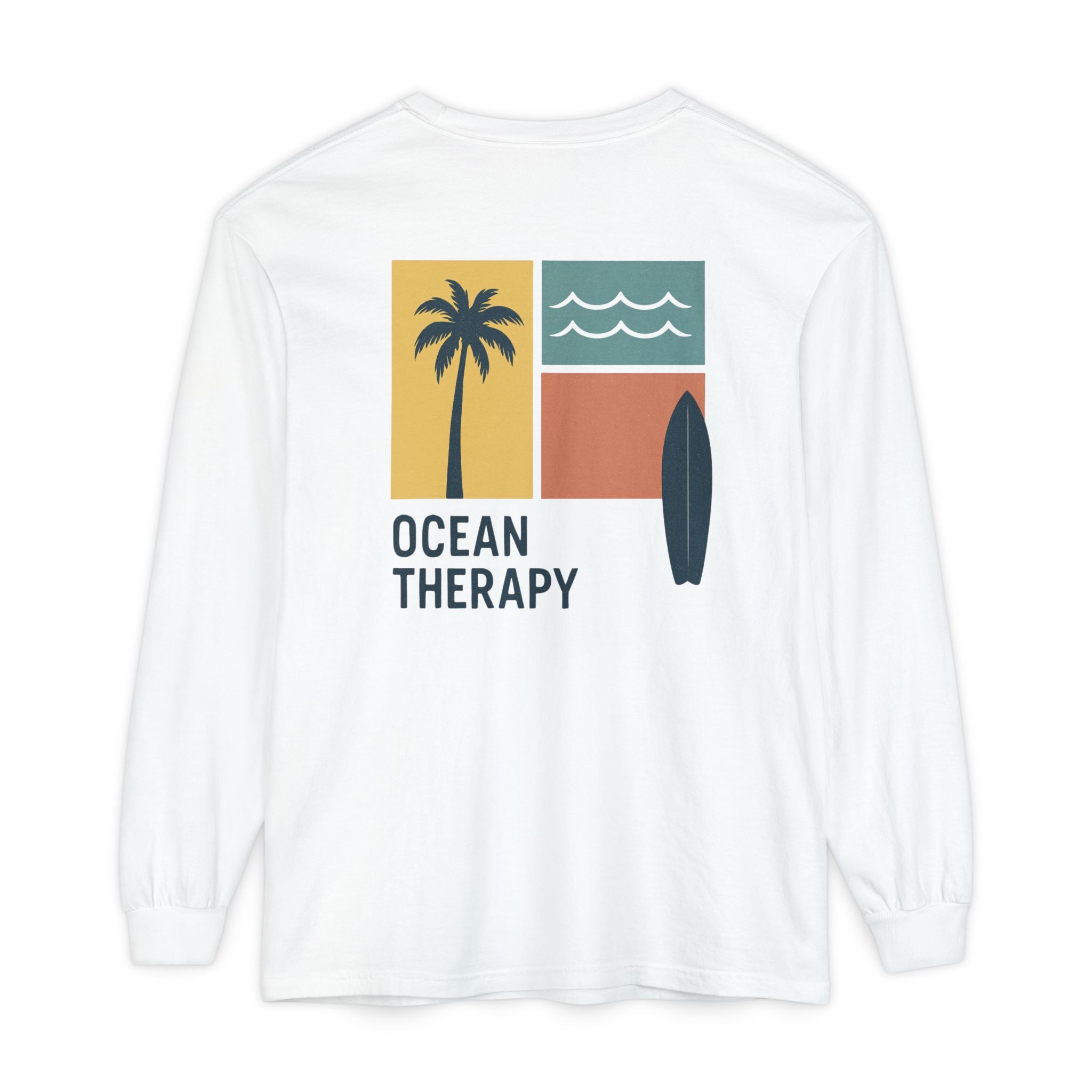 Ocean Therapy Long Sleeve Tee - Beach Block Golden Hour