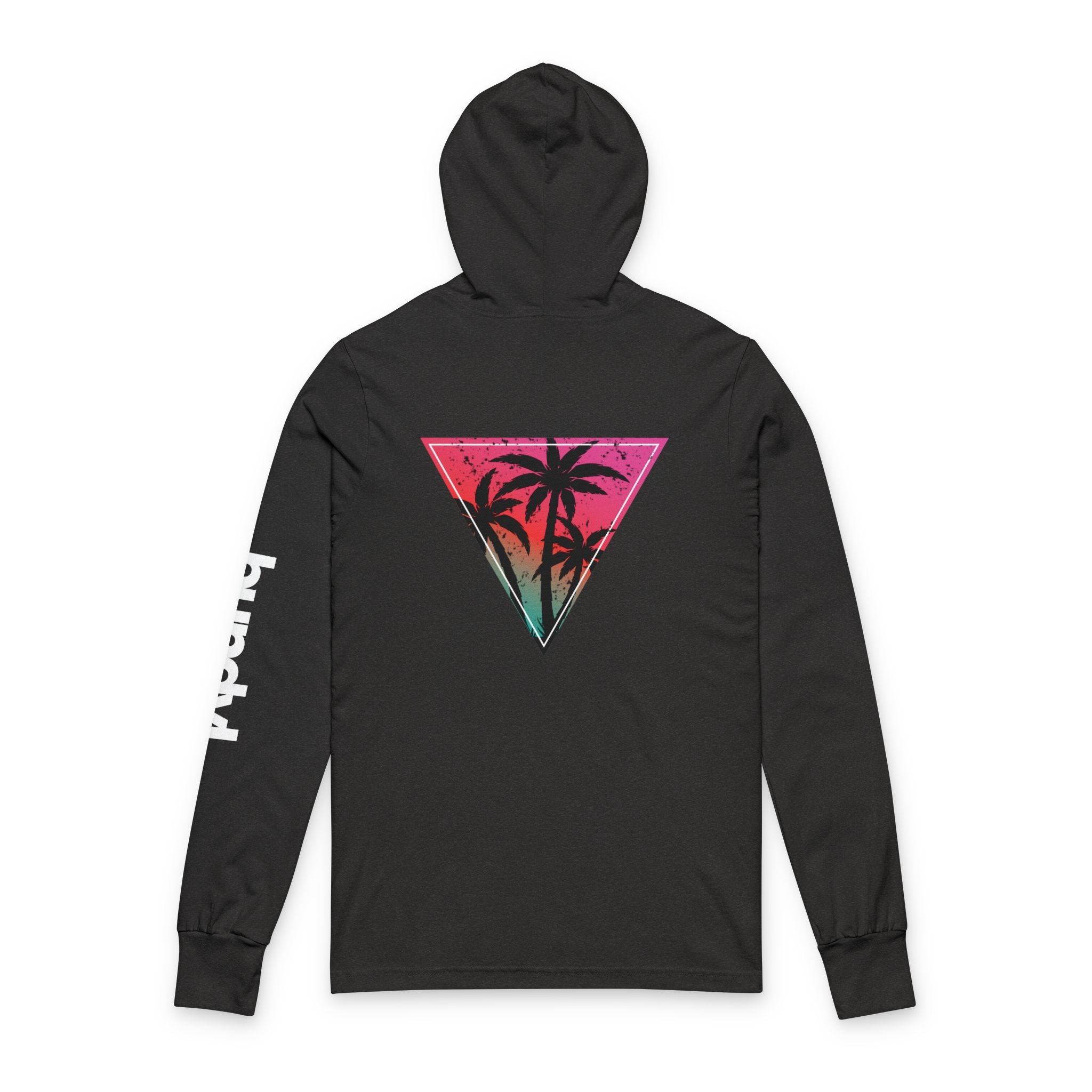 Watermelon Paradise Long Sleeve Hooded Tee