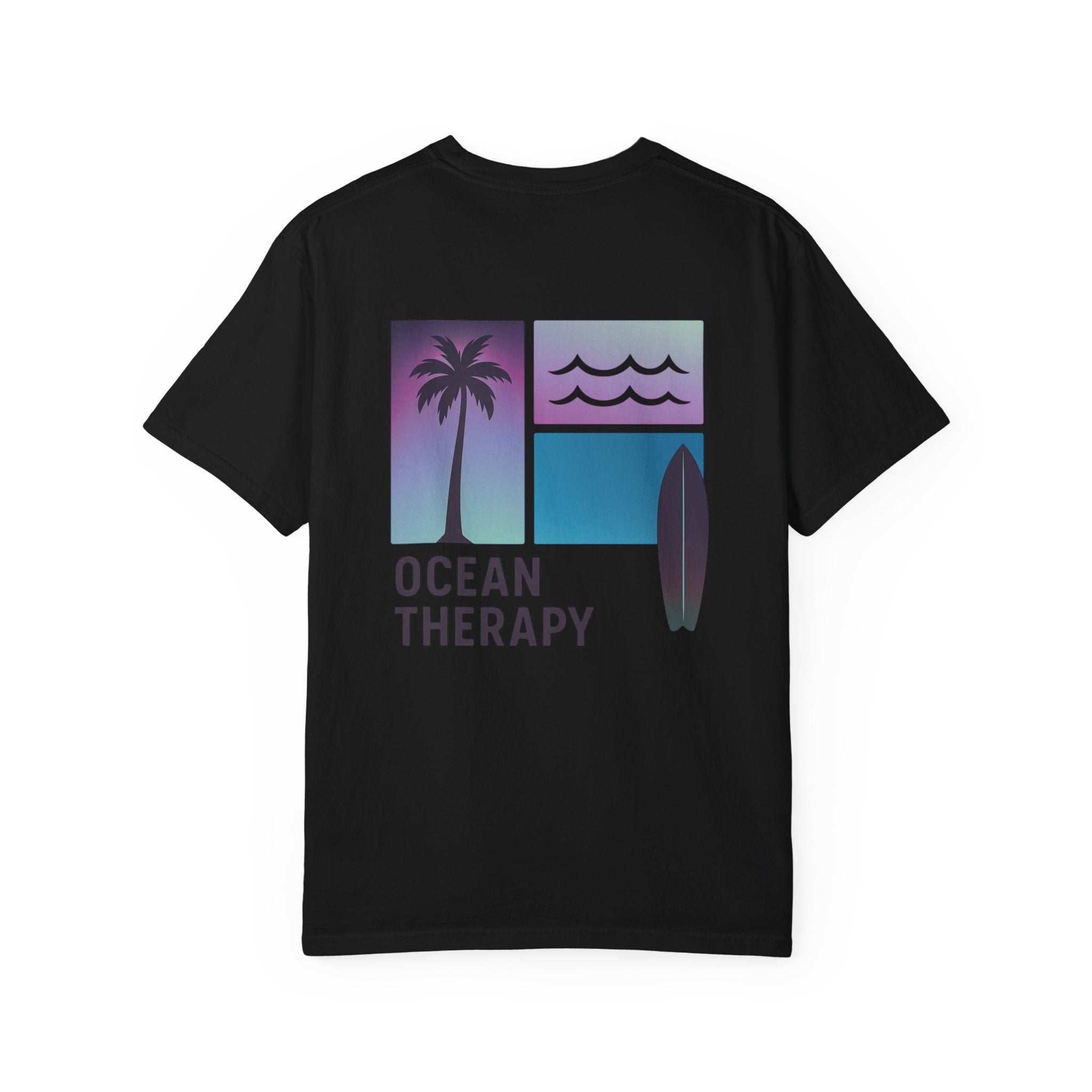 Ocean Therapy Relaxed Tee - Beach Block Purple