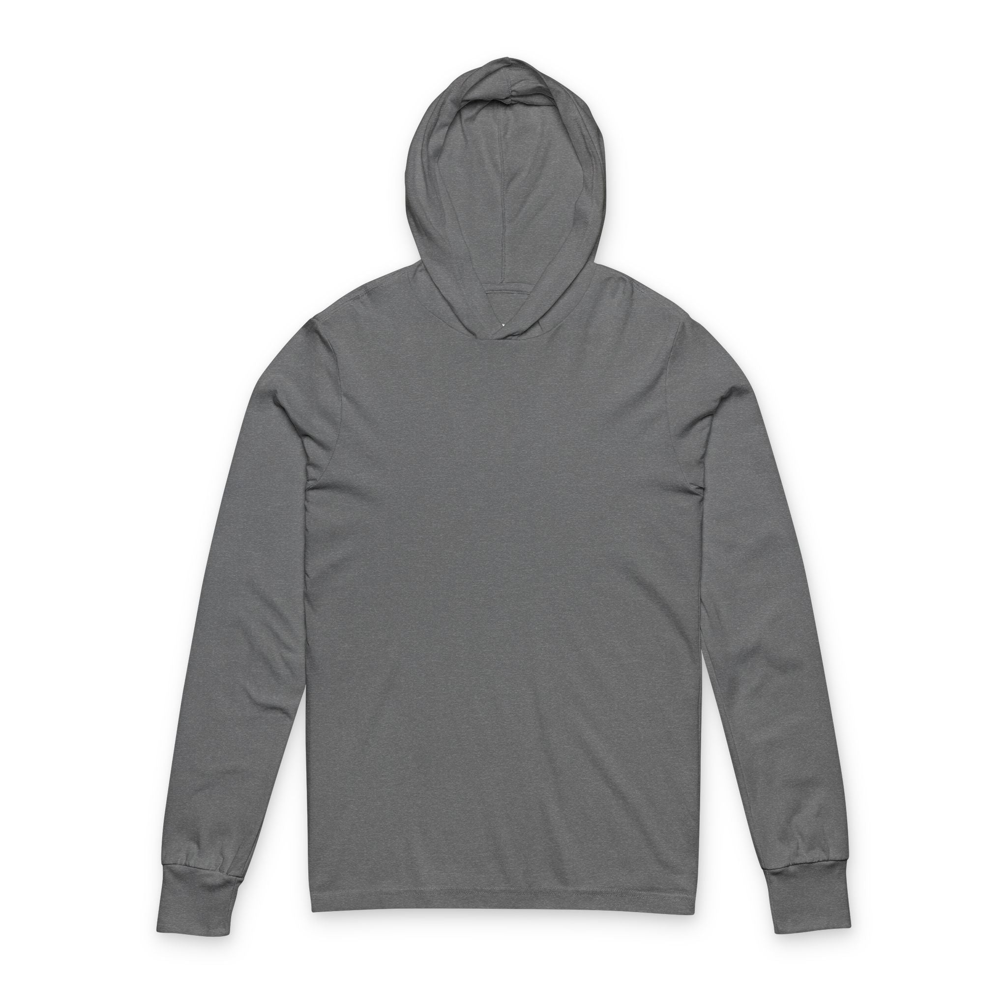 Tropic Panels Long Sleeve Hooded Tee - Big Blue Sky