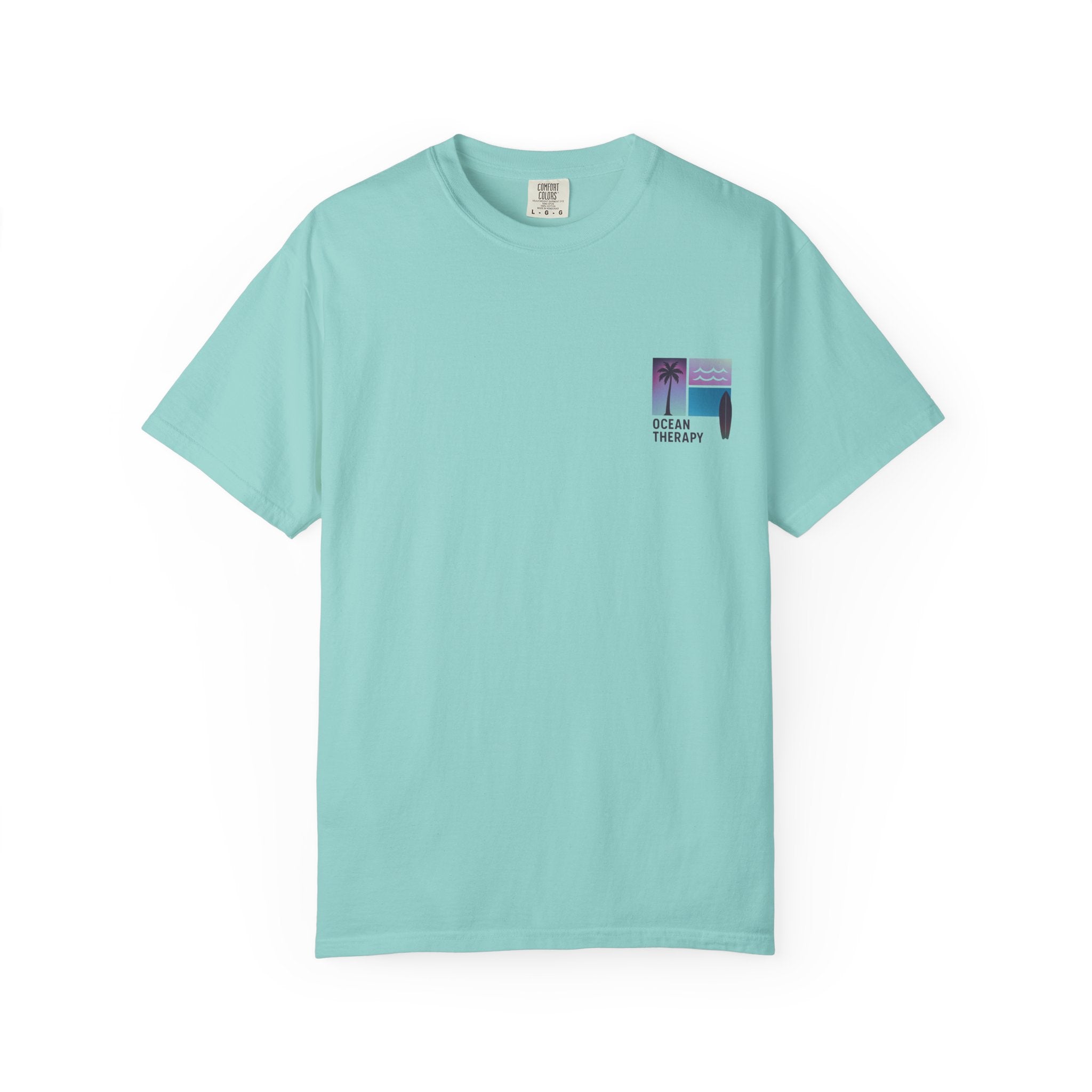 Ocean Therapy Relaxed Tee - Beach Block Purple
