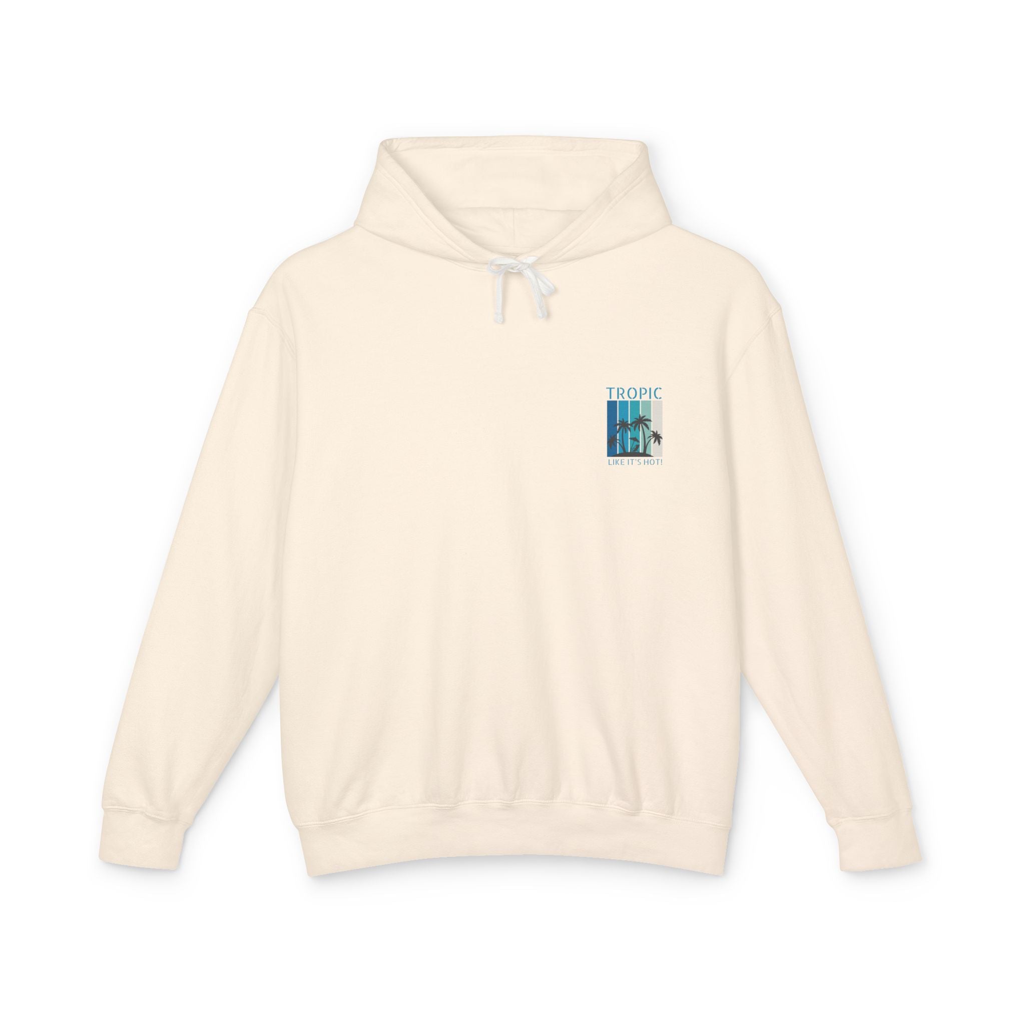 Tropic Panels Hoodie - Big Blue Sky