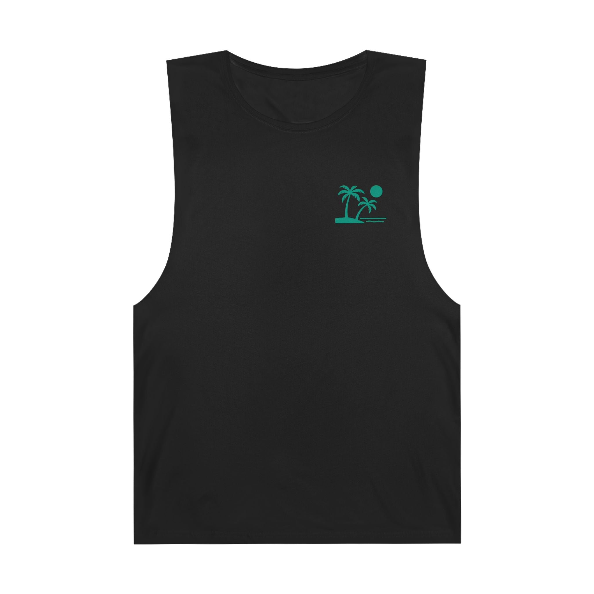 Tropic Beach 'Seas the Day' Chill Tank - Seafoam Green