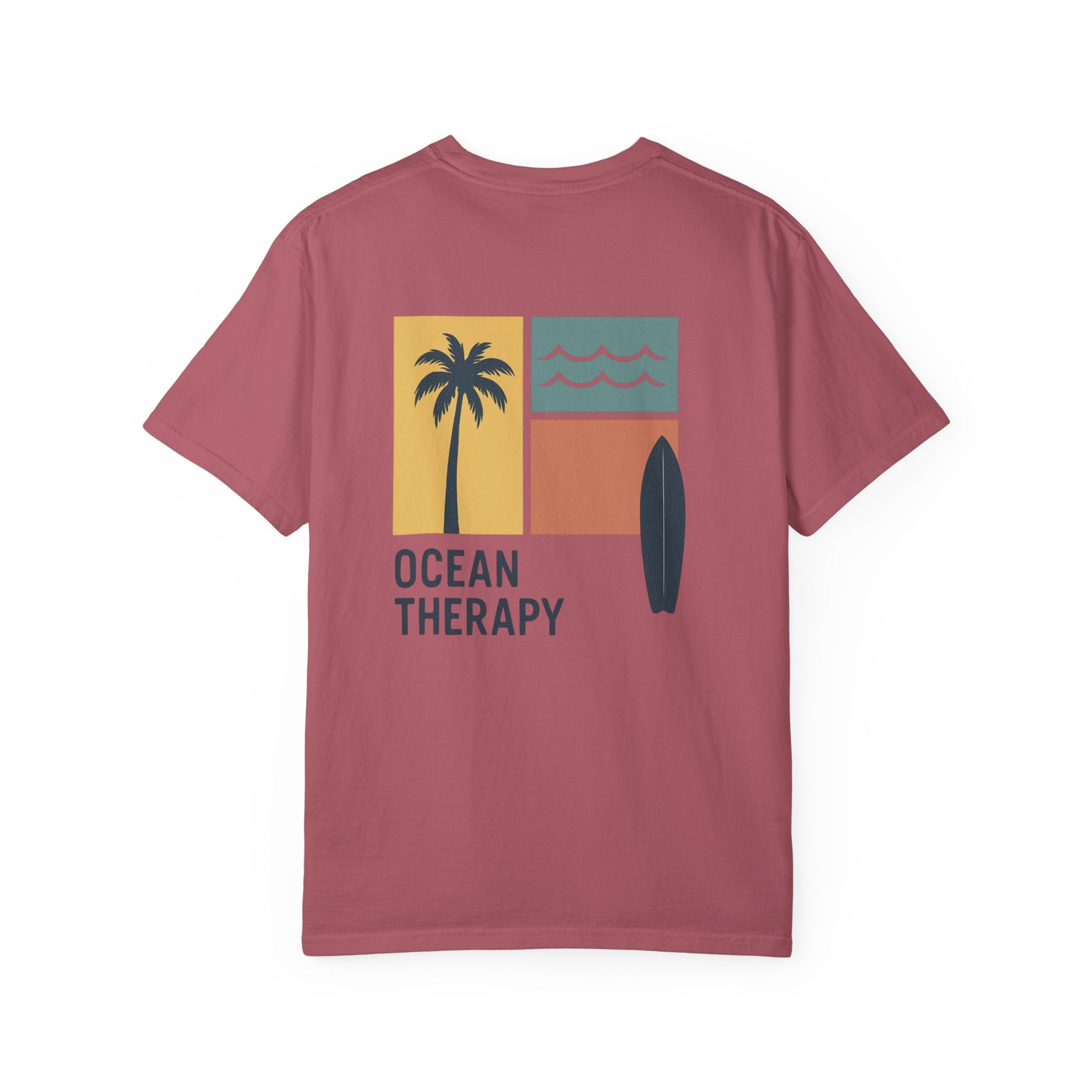 Ocean Therapy Relaxed Tee - Beach Block Golden Hour