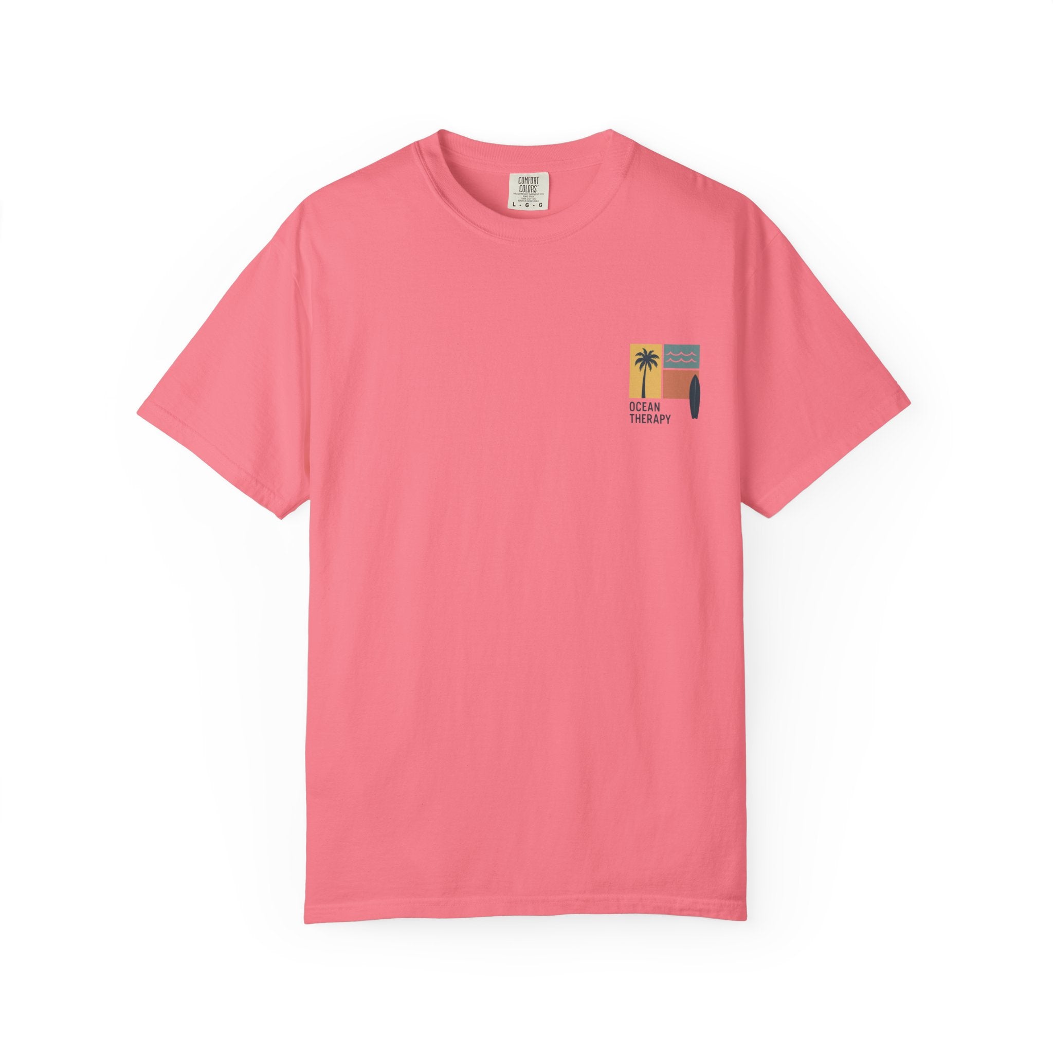 Ocean Therapy Relaxed Tee - Beach Block Golden Hour