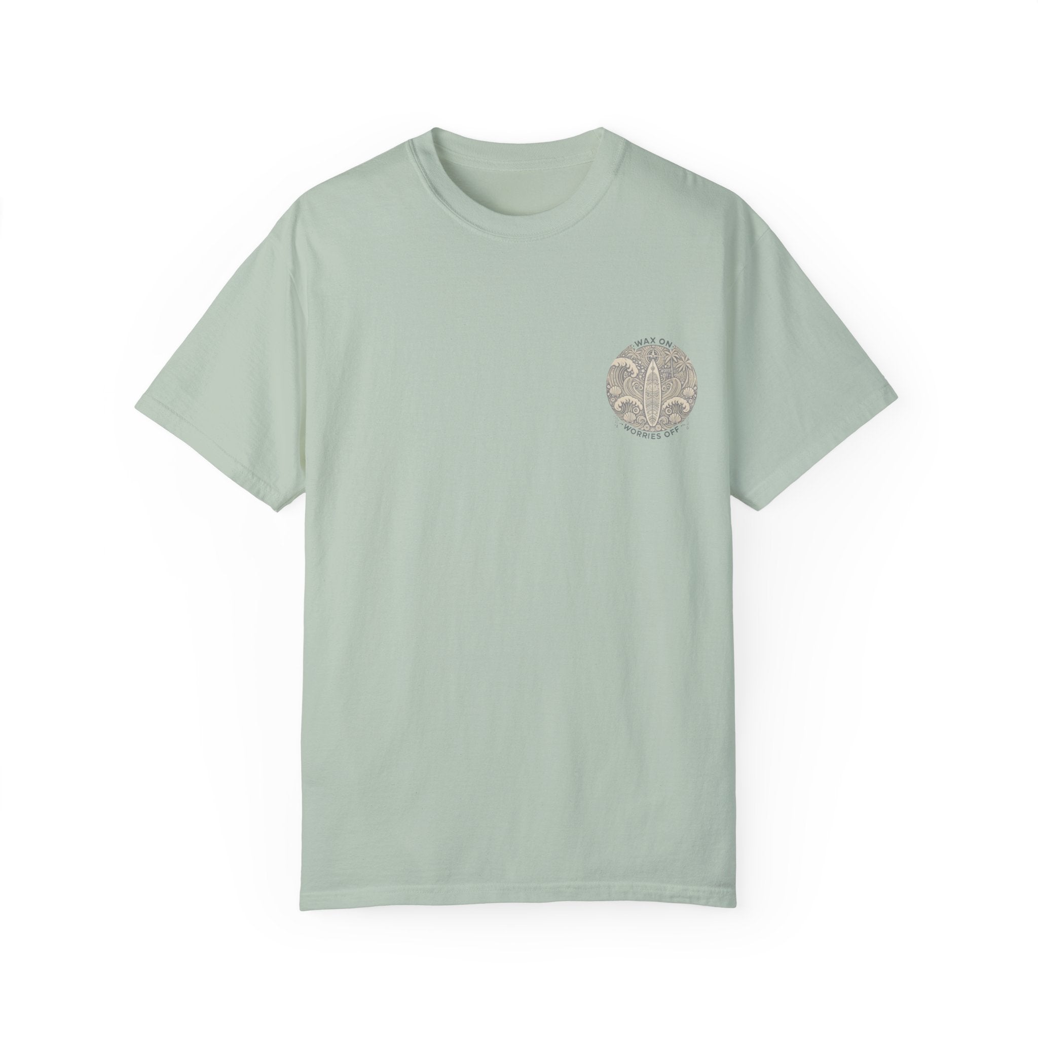 Vintage 'Wax On' Relaxed Tee - Sand