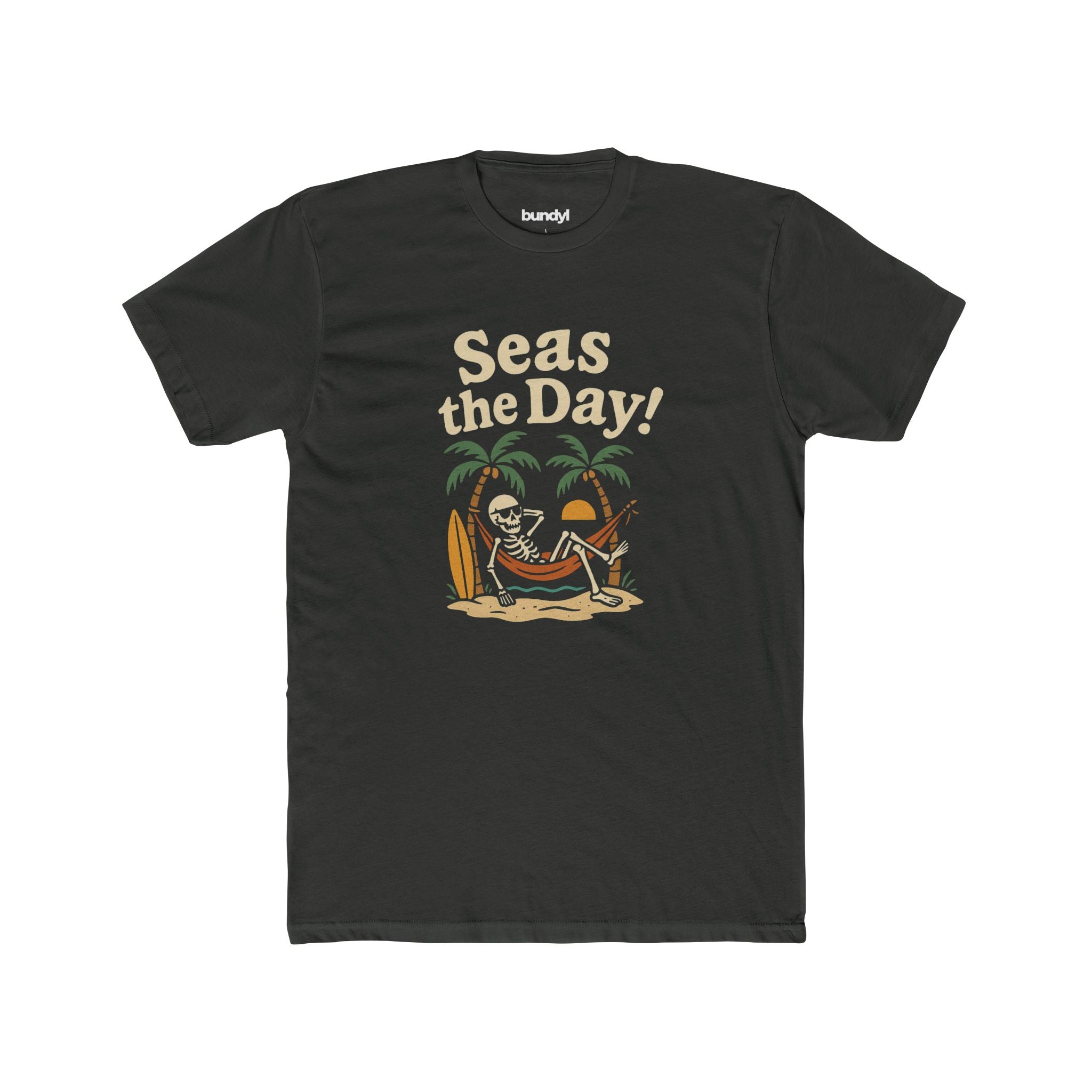 Skully 'Seas the Day' Fitted Tee