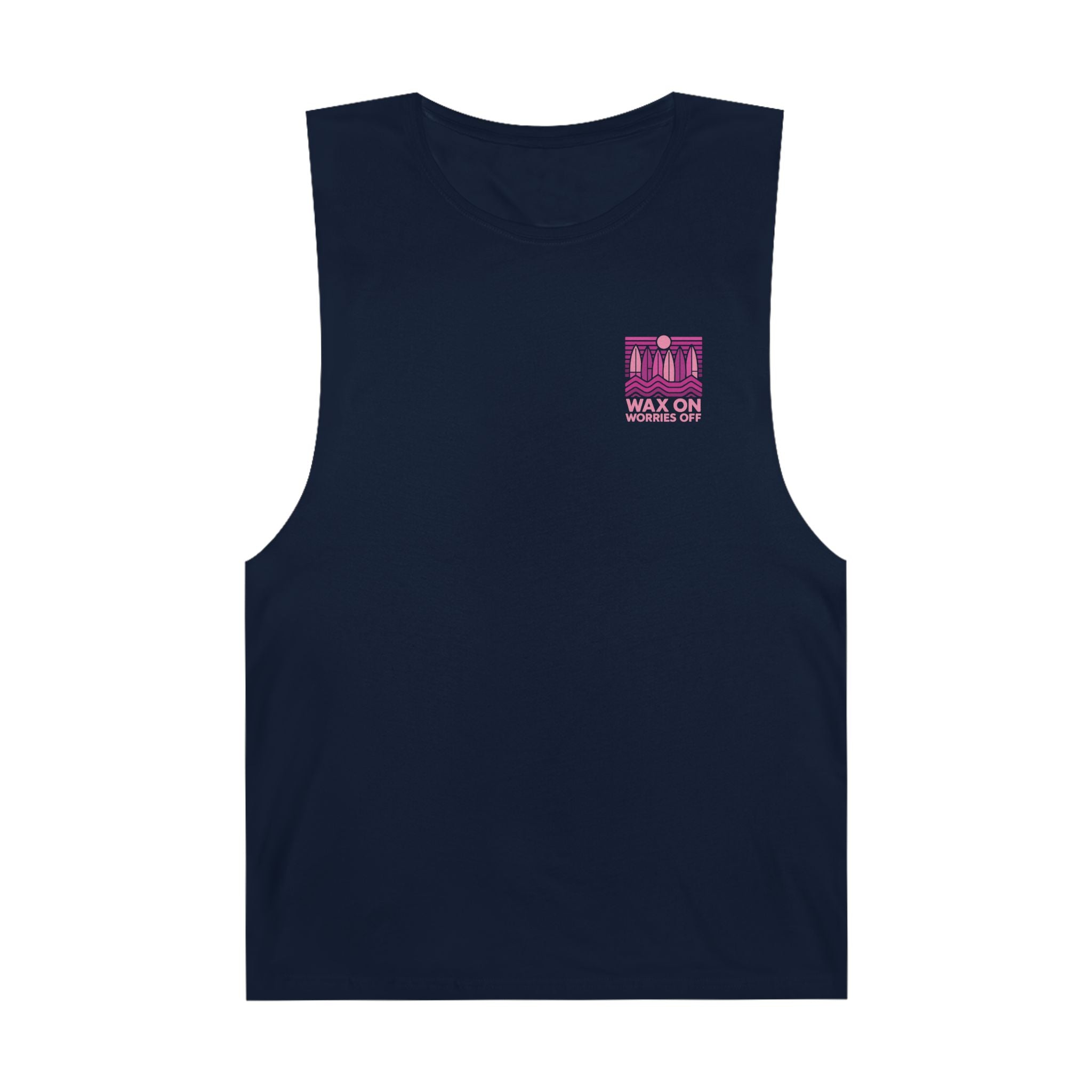 Boards Up 'Wax On' Chill Tank - Hot Summer Pink