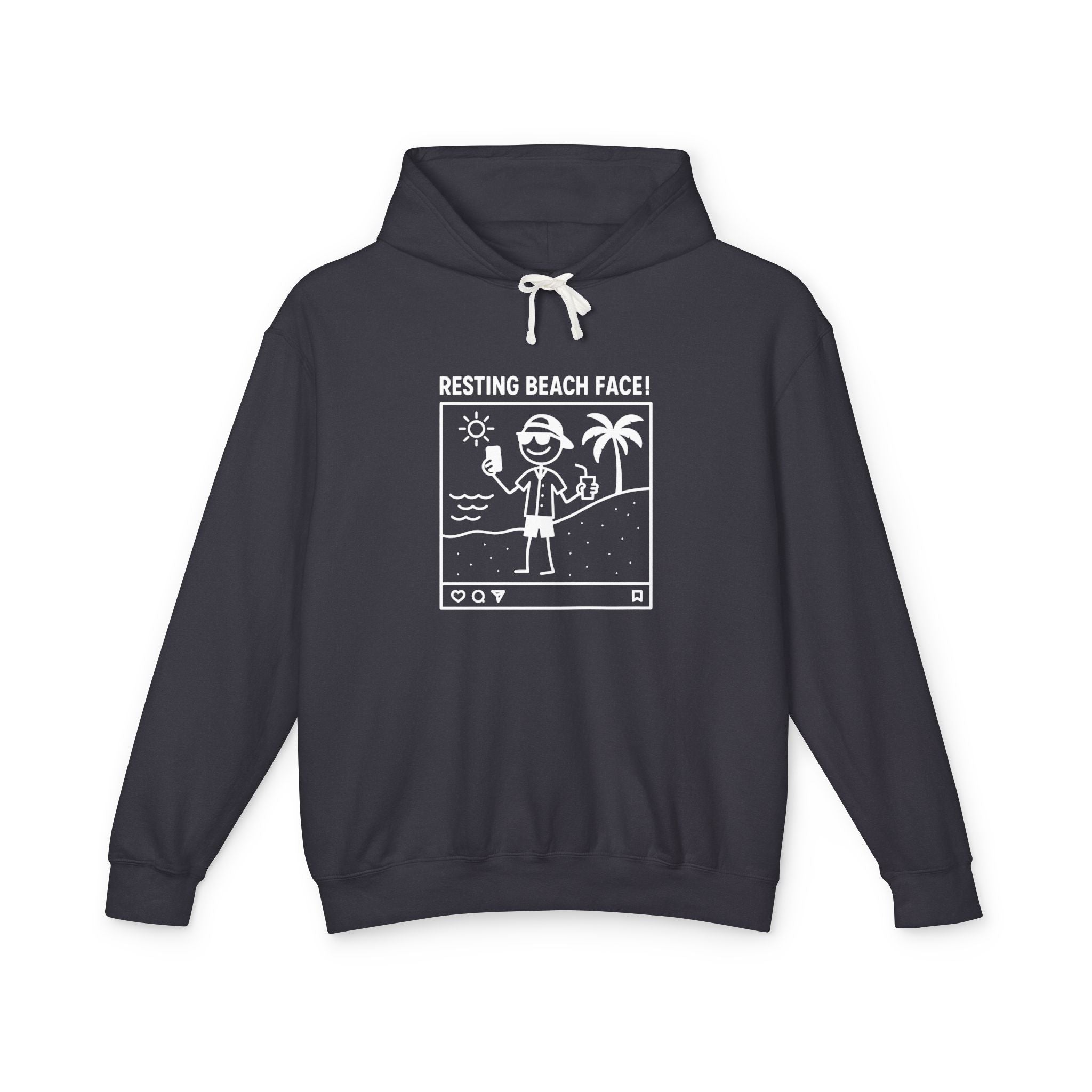 Resting Beach Face! Hoodie - Selfie Guy