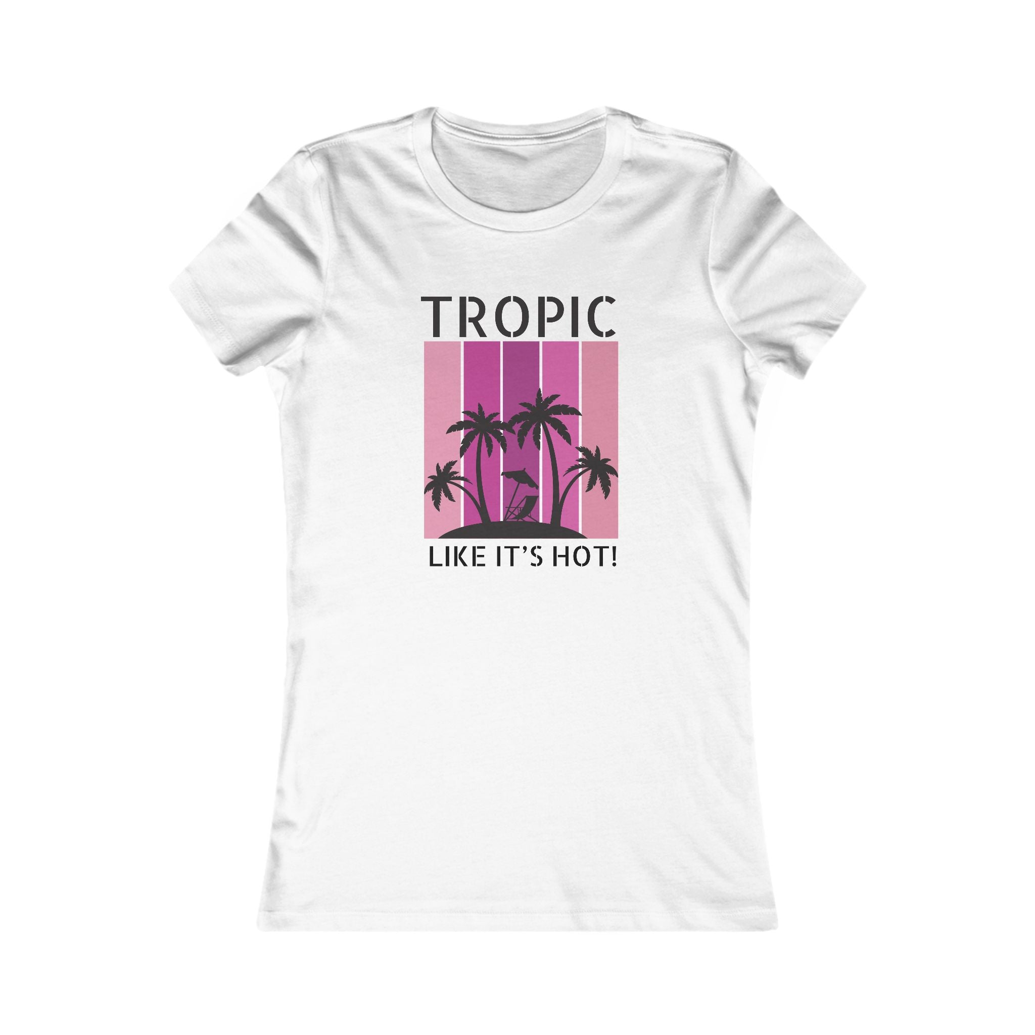Tropic Panels Favorite Tee - Hot Summer Pink