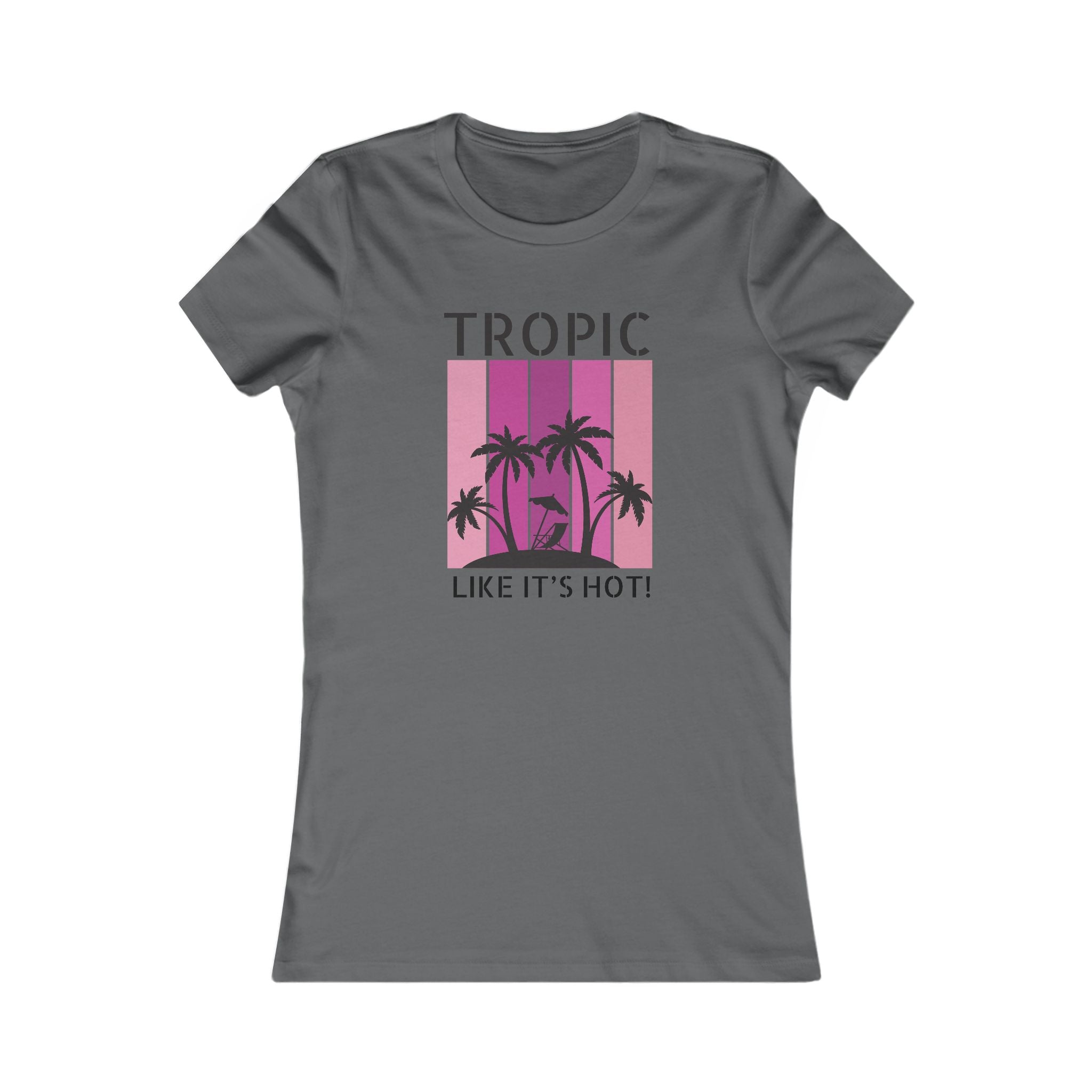 Tropic Panels Favorite Tee - Hot Summer Pink