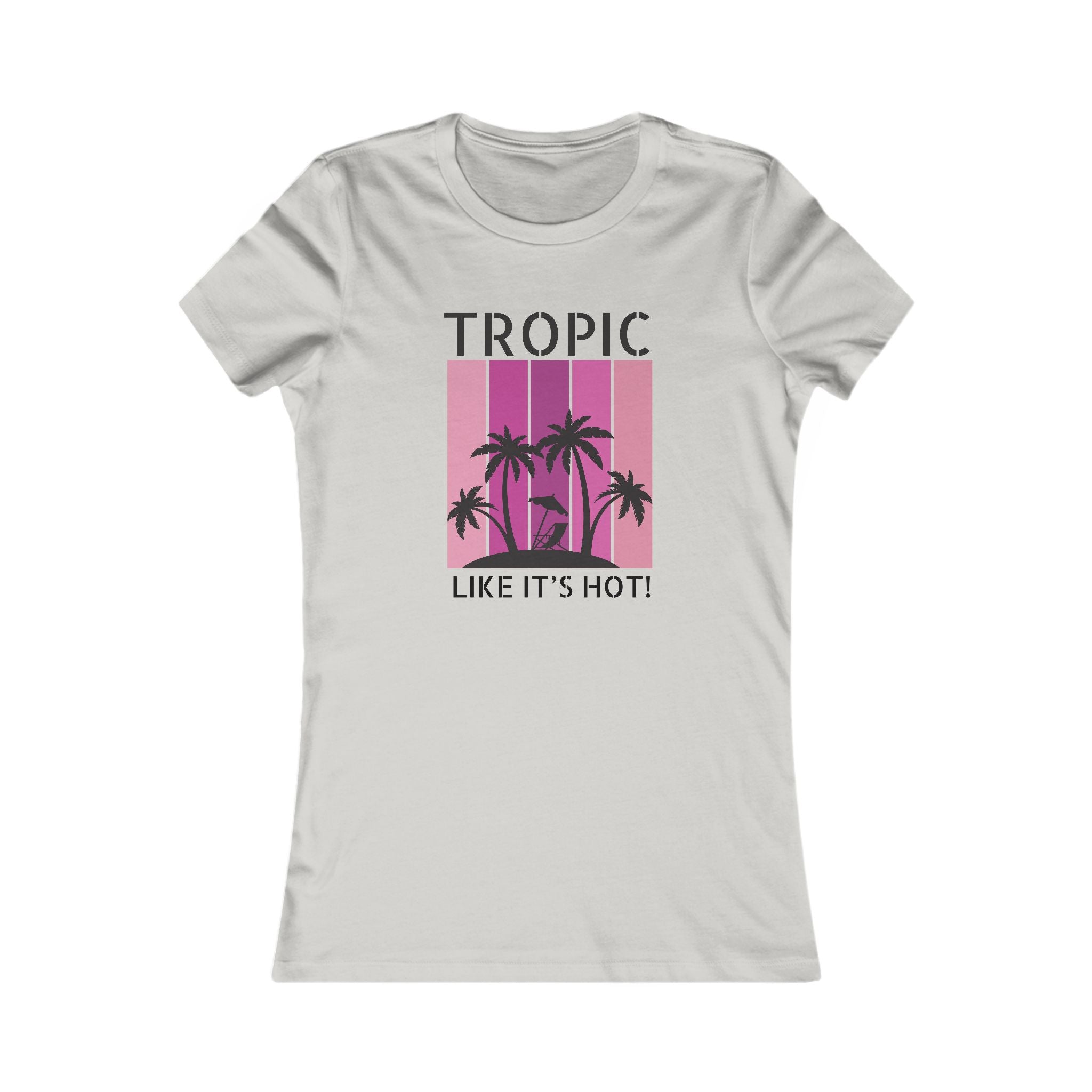 Tropic Panels Favorite Tee - Hot Summer Pink