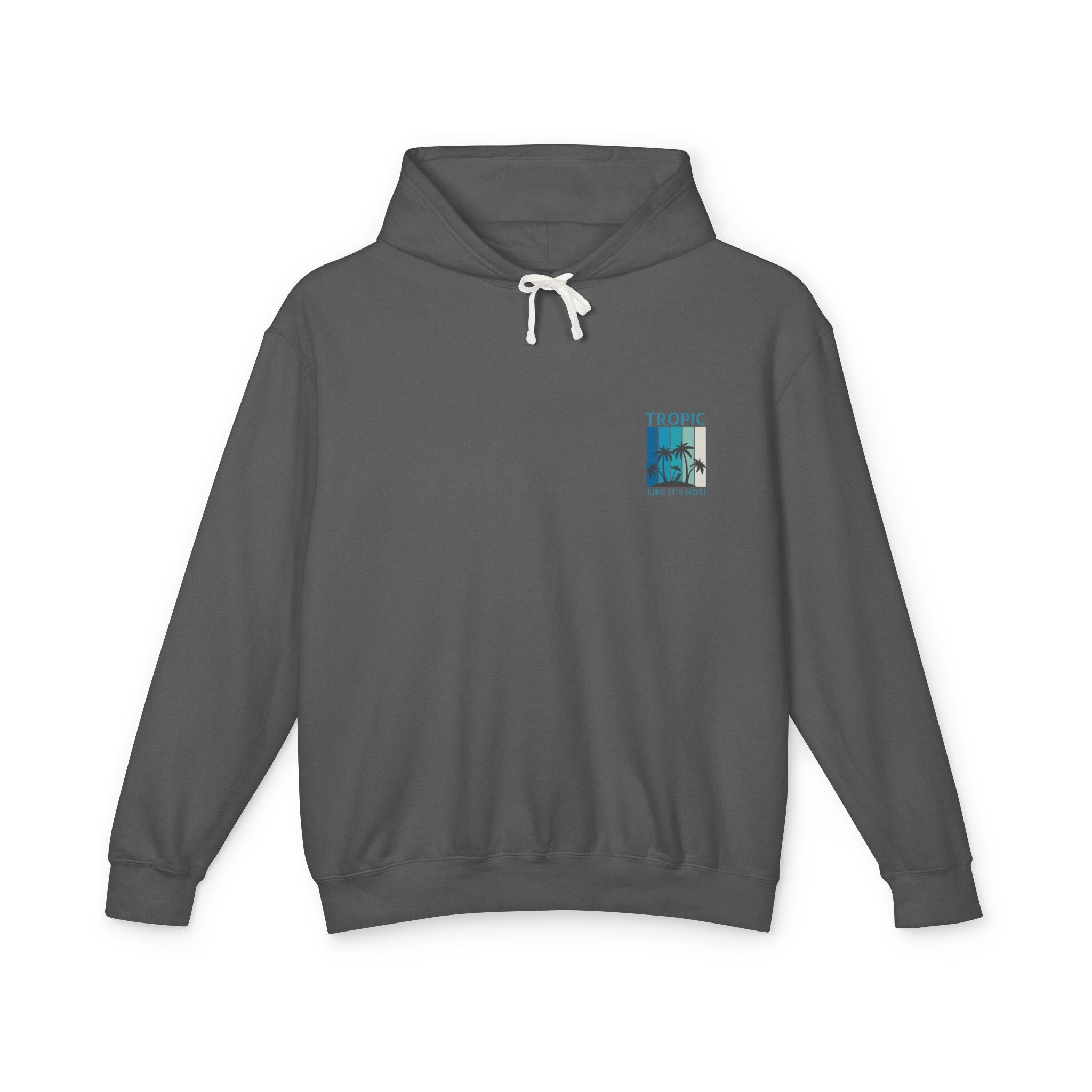 Tropic Panels Hoodie - Big Blue Sky