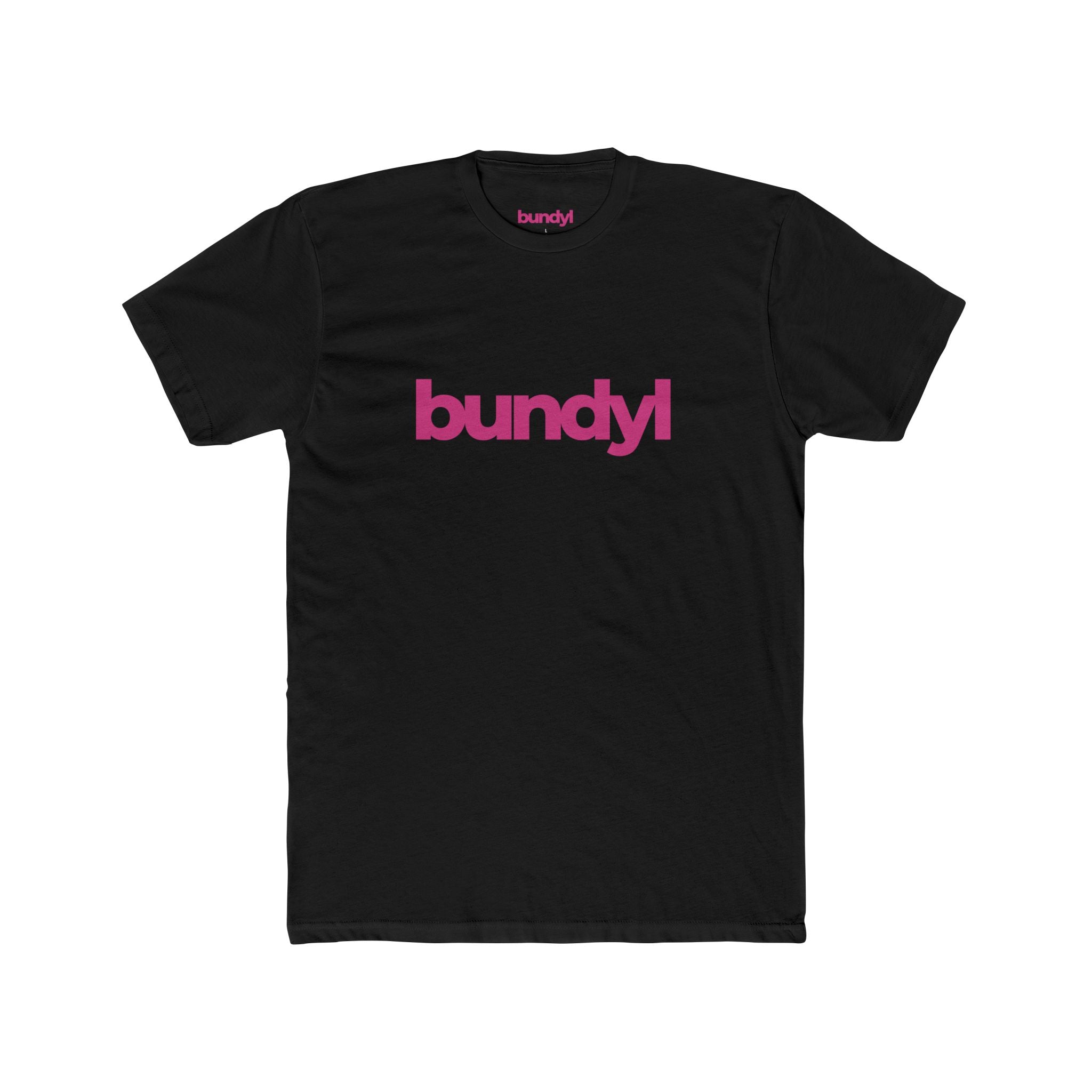 bundyl Logo Fitted Tee - Hot Summer Pink