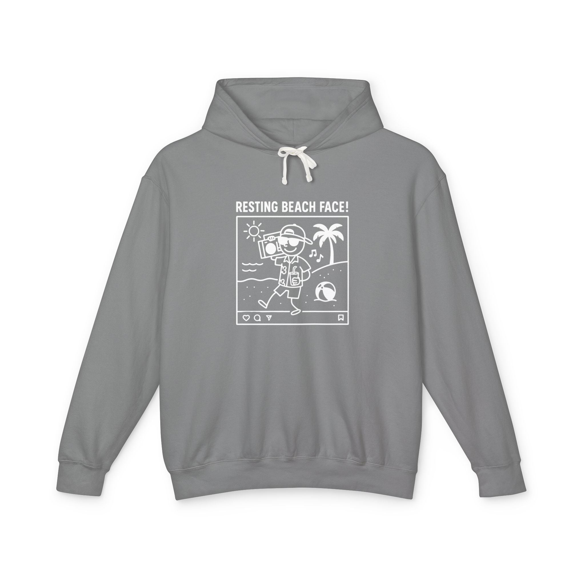 Resting Beach Face! Hoodie - Boombox