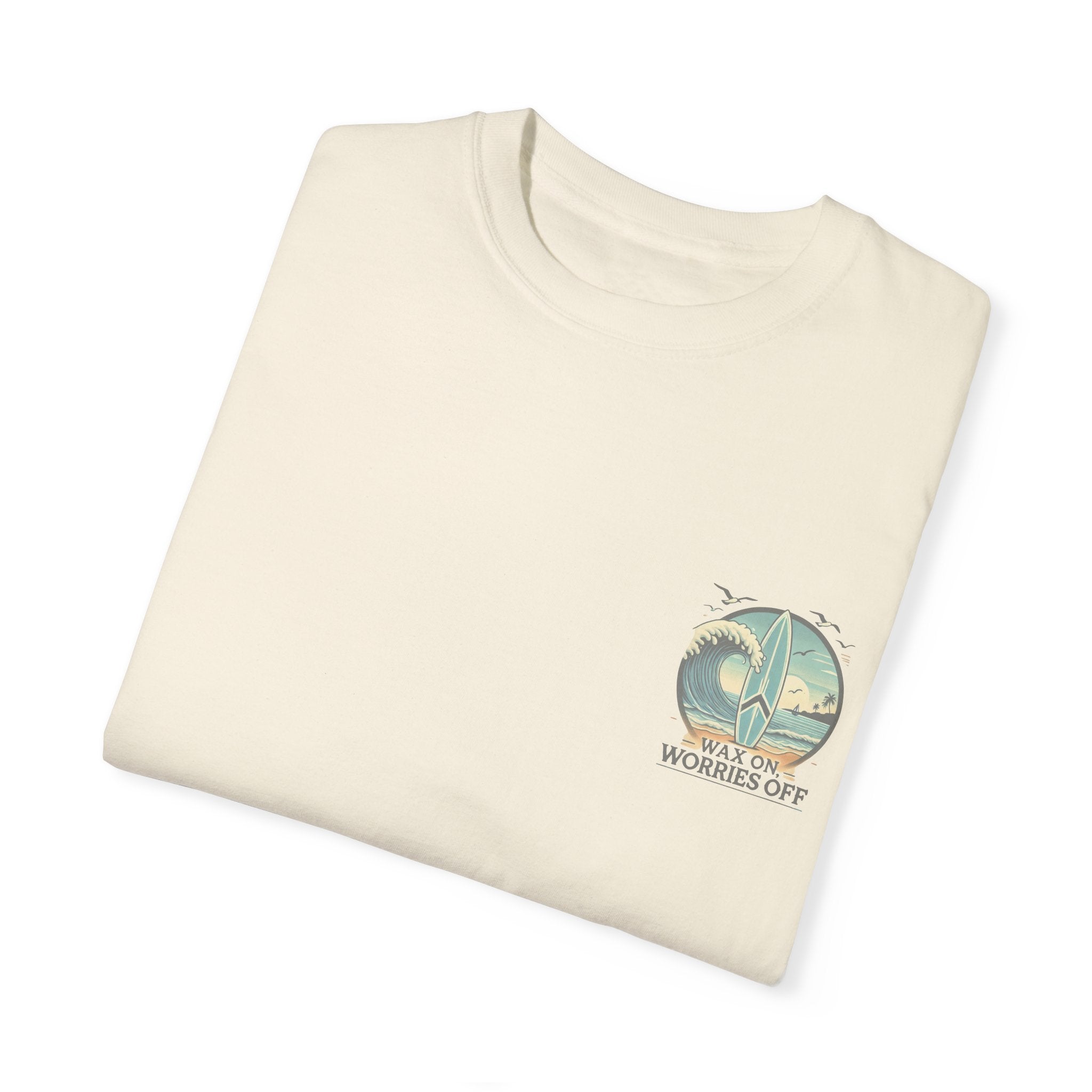 Wave Crest 'Wax On' Relaxed Tee - Acapulco Green